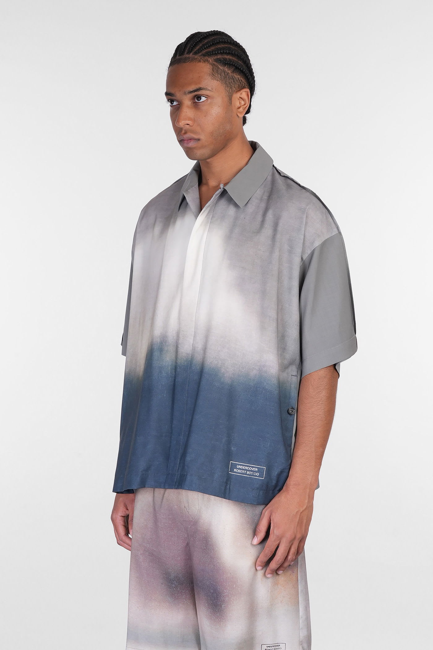 Undercover Short Sleeve Shirt In Gray