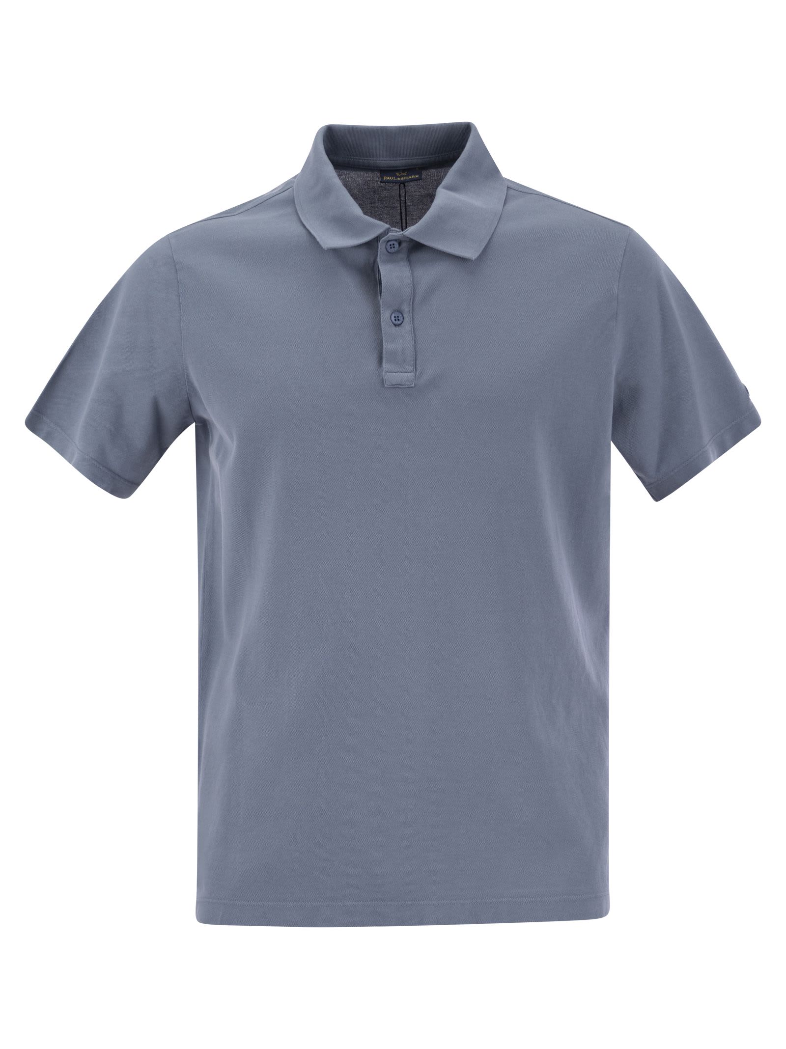 Garment-dyed Pique Cotton Polo Shirt