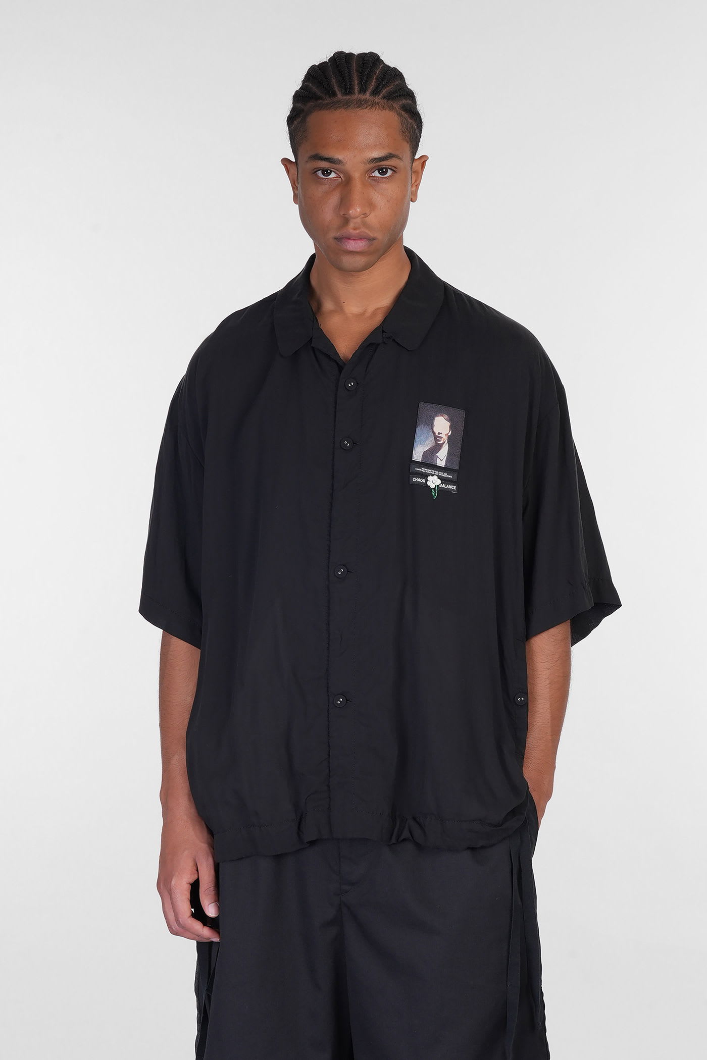 Undercover Shirt In Black Cotton In Black