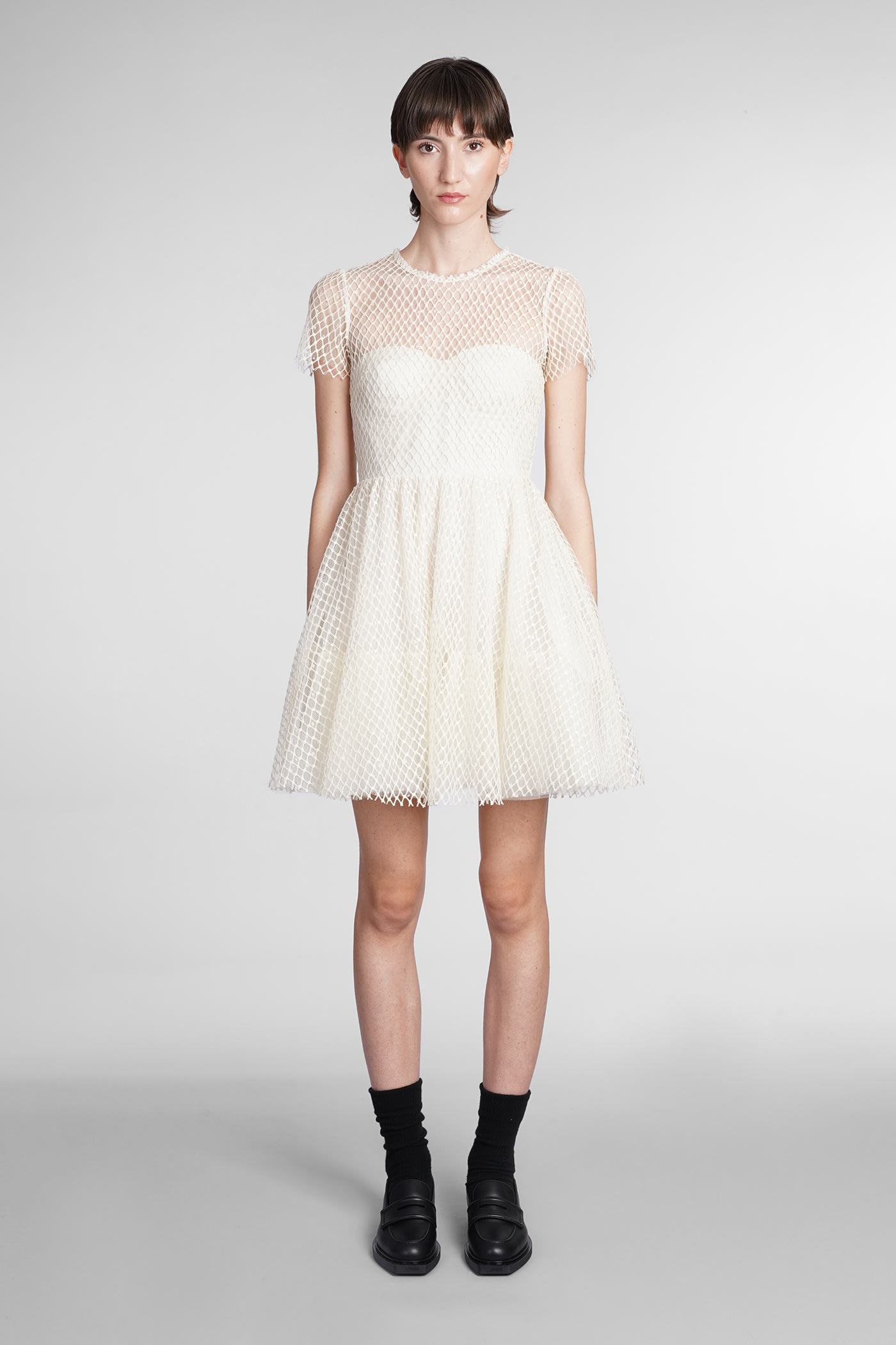 rose gold dress lace ASHLEYlauren Style 12217