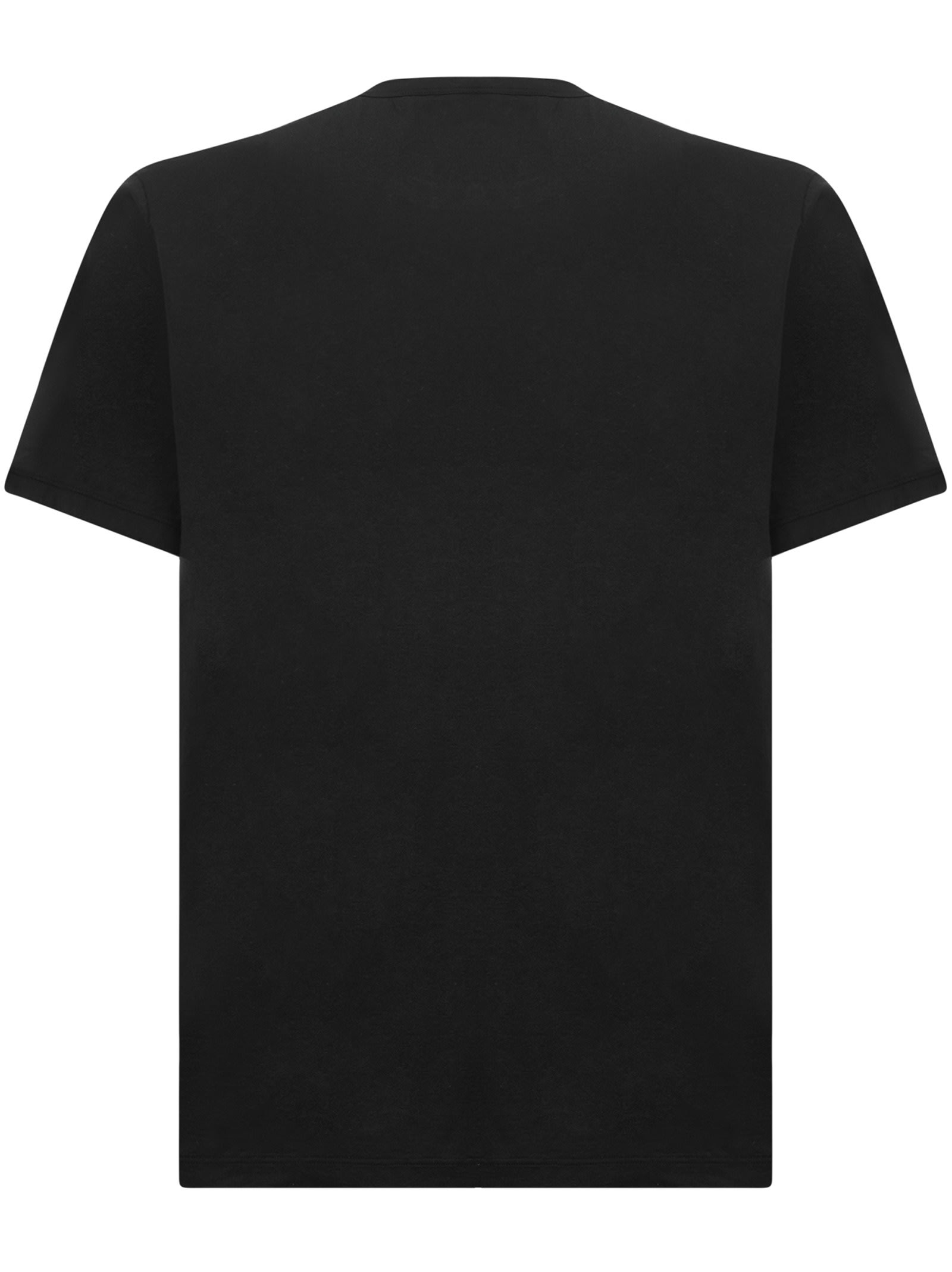 Shop James Perse Luxe Lotus Jersey T-shirt In Black