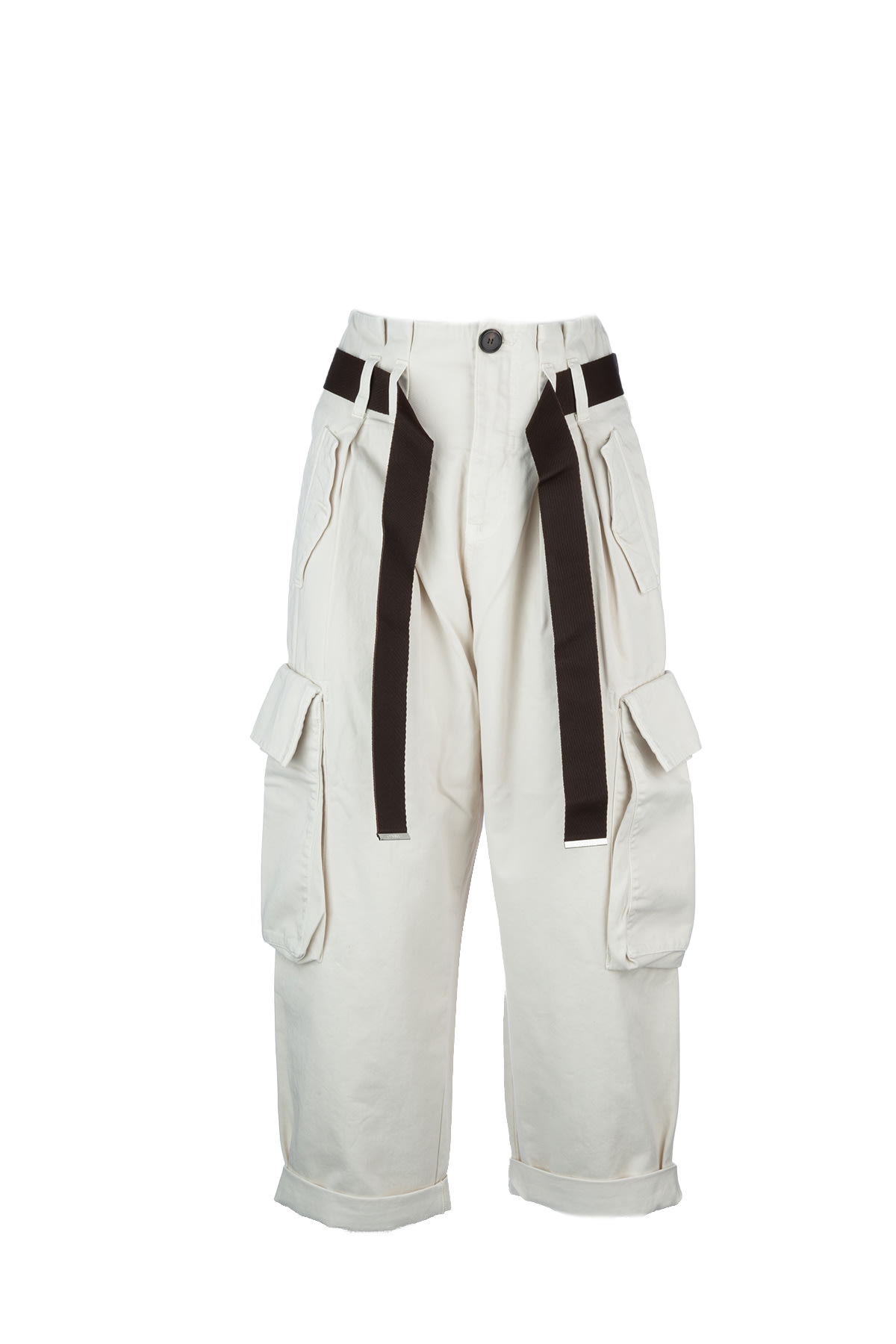 Pinko Pantaloni In White