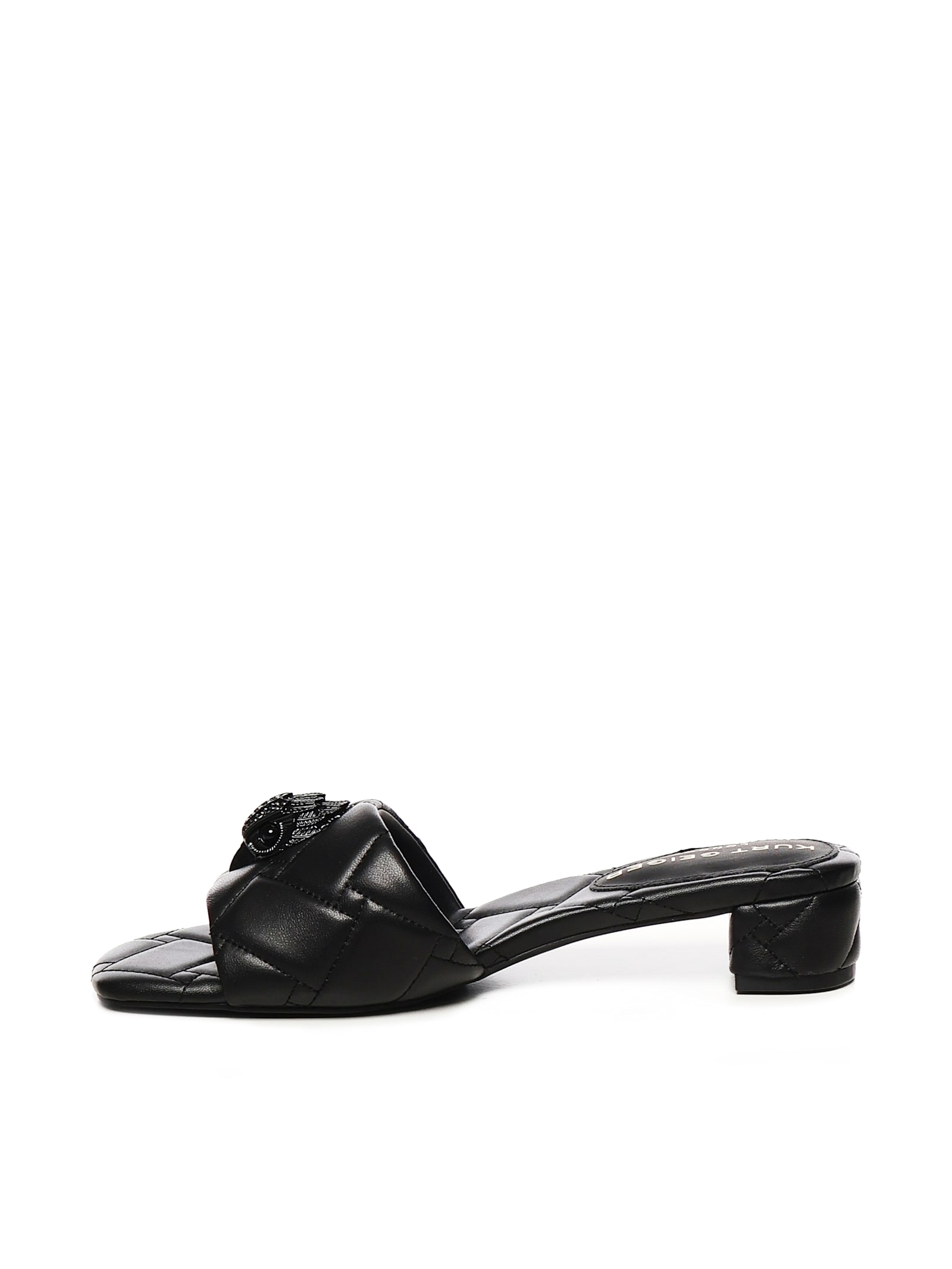 KURT GEIGER SLIPPERS IN QUILTED LEATHER KENSINGTON