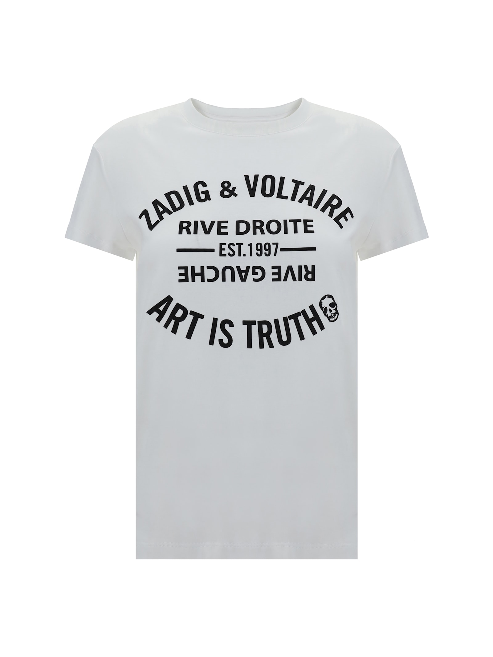 Zadig &amp; Voltaire T-shirt In Blanc