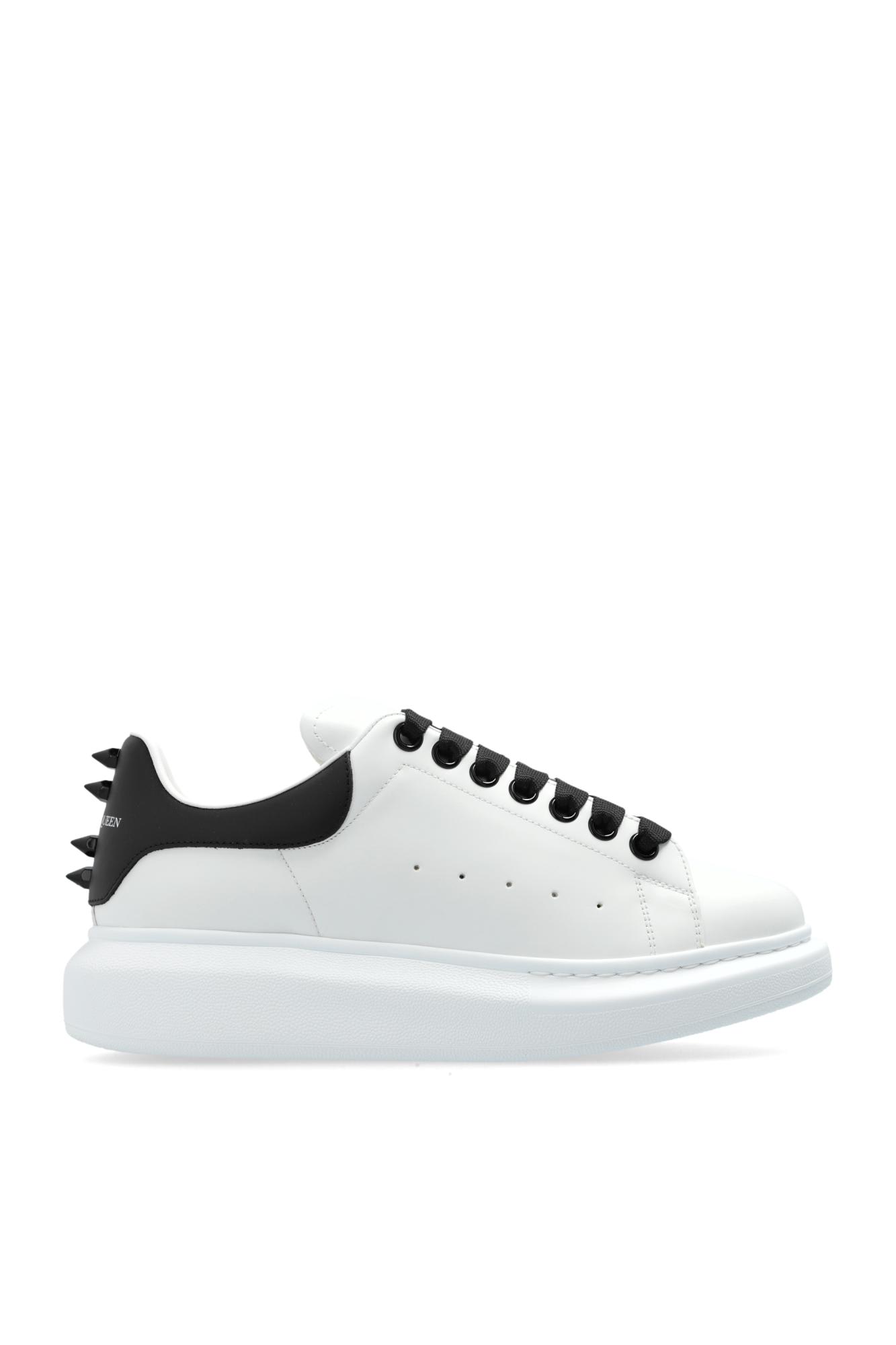 Shop Alexander Mcqueen Sneakers In White/black