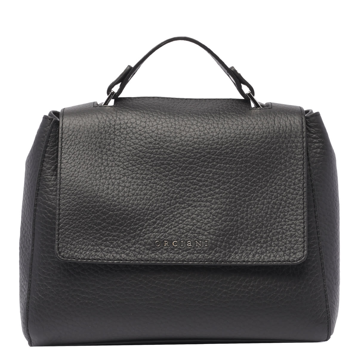 Shop Orciani Sveva Handbag In Nero