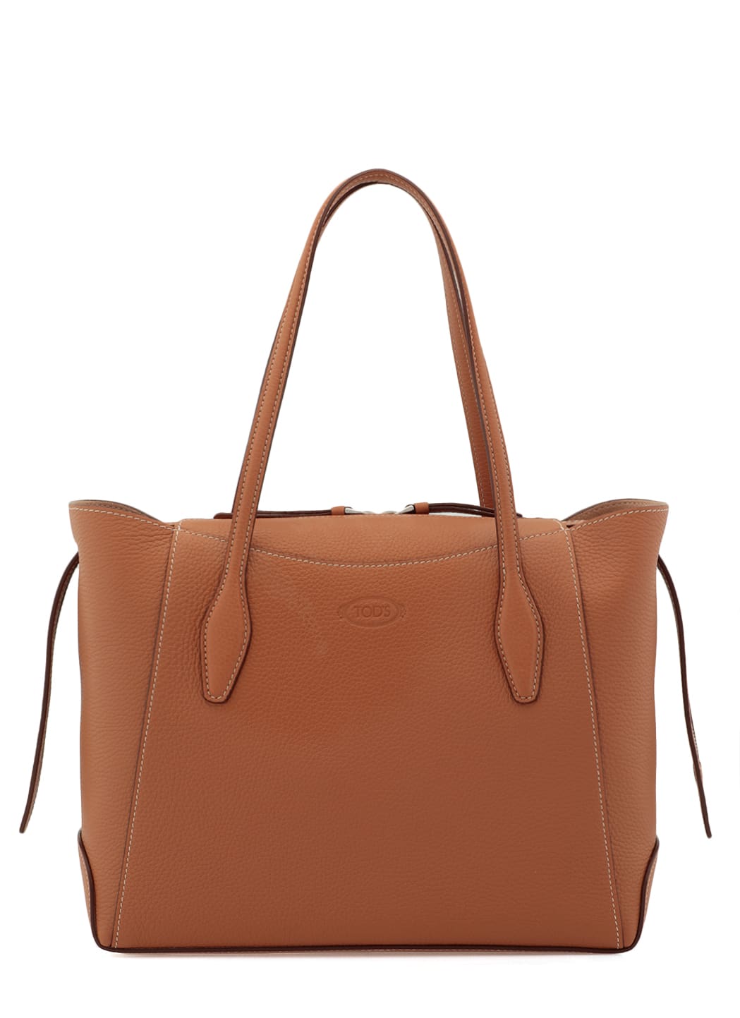 Tods Leather Shopping Bag