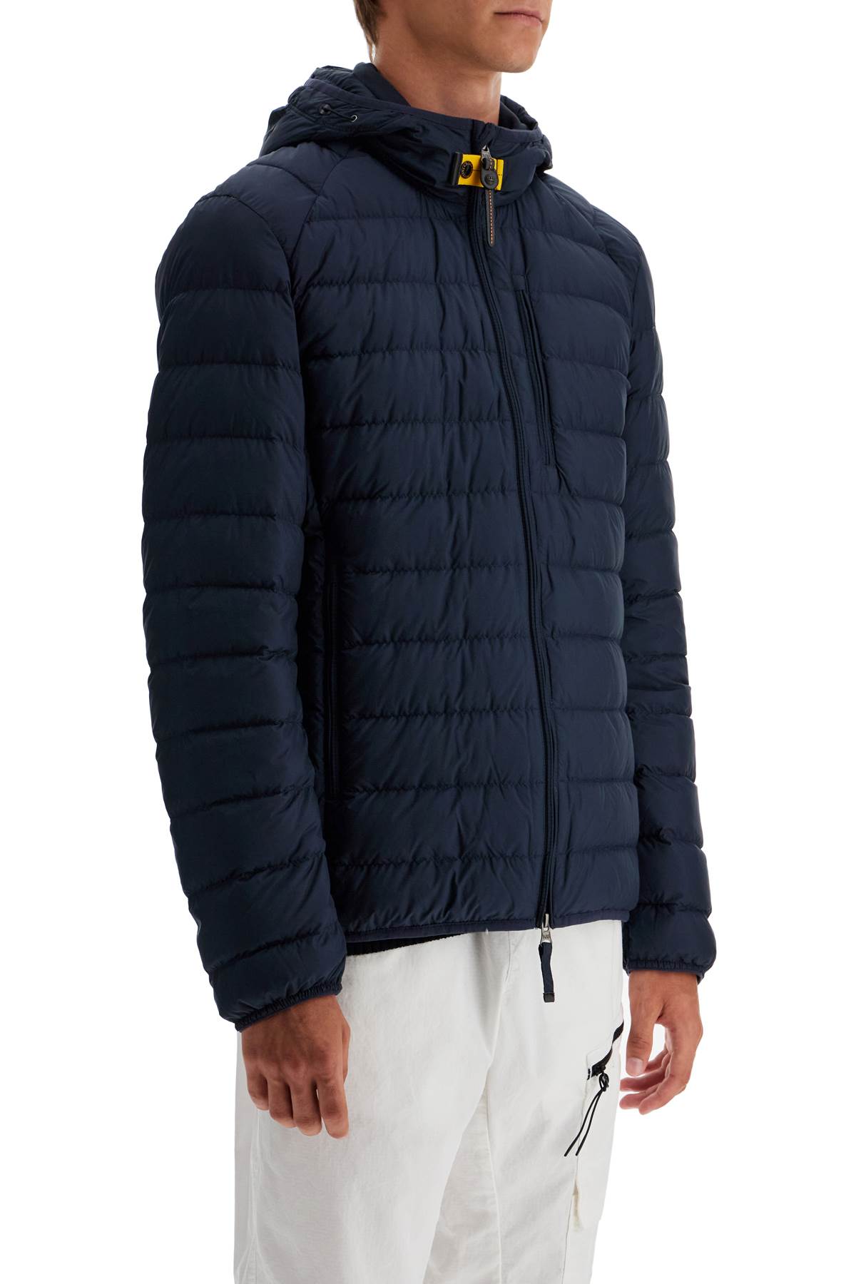 Shop Parajumpers Last Minute Light Down Jacket In Blue Navy (blue)