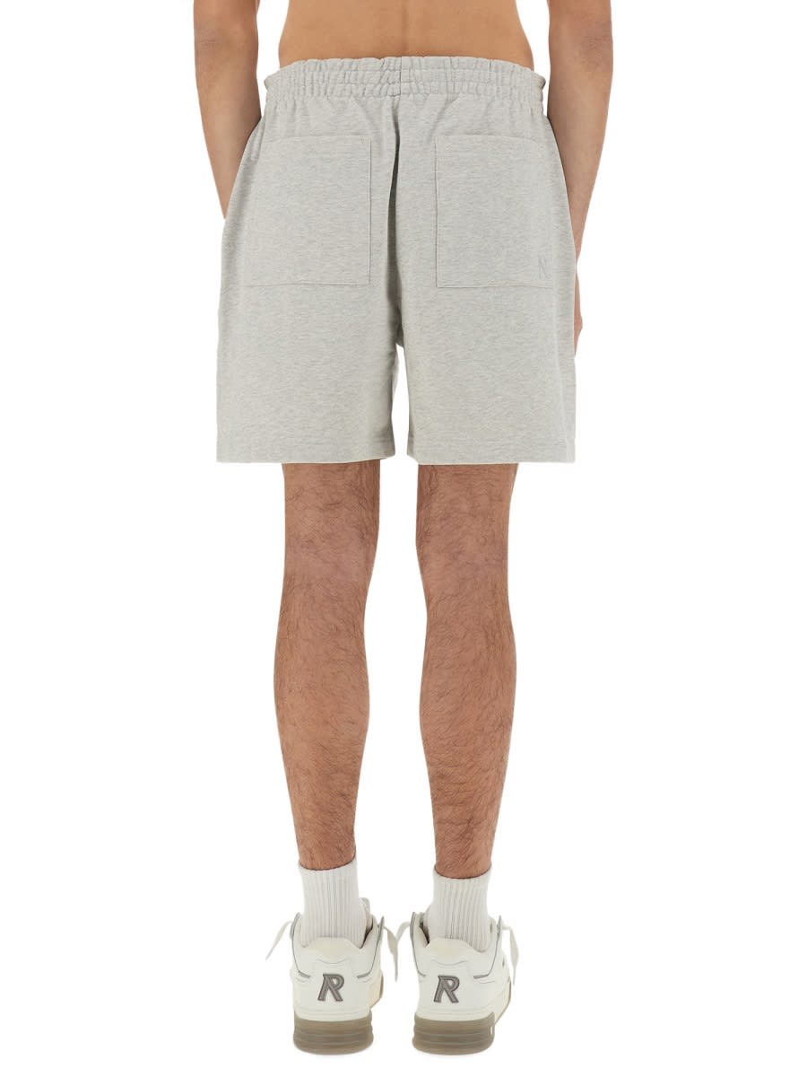 Represent "initial" Knee Length Shorts In Grey