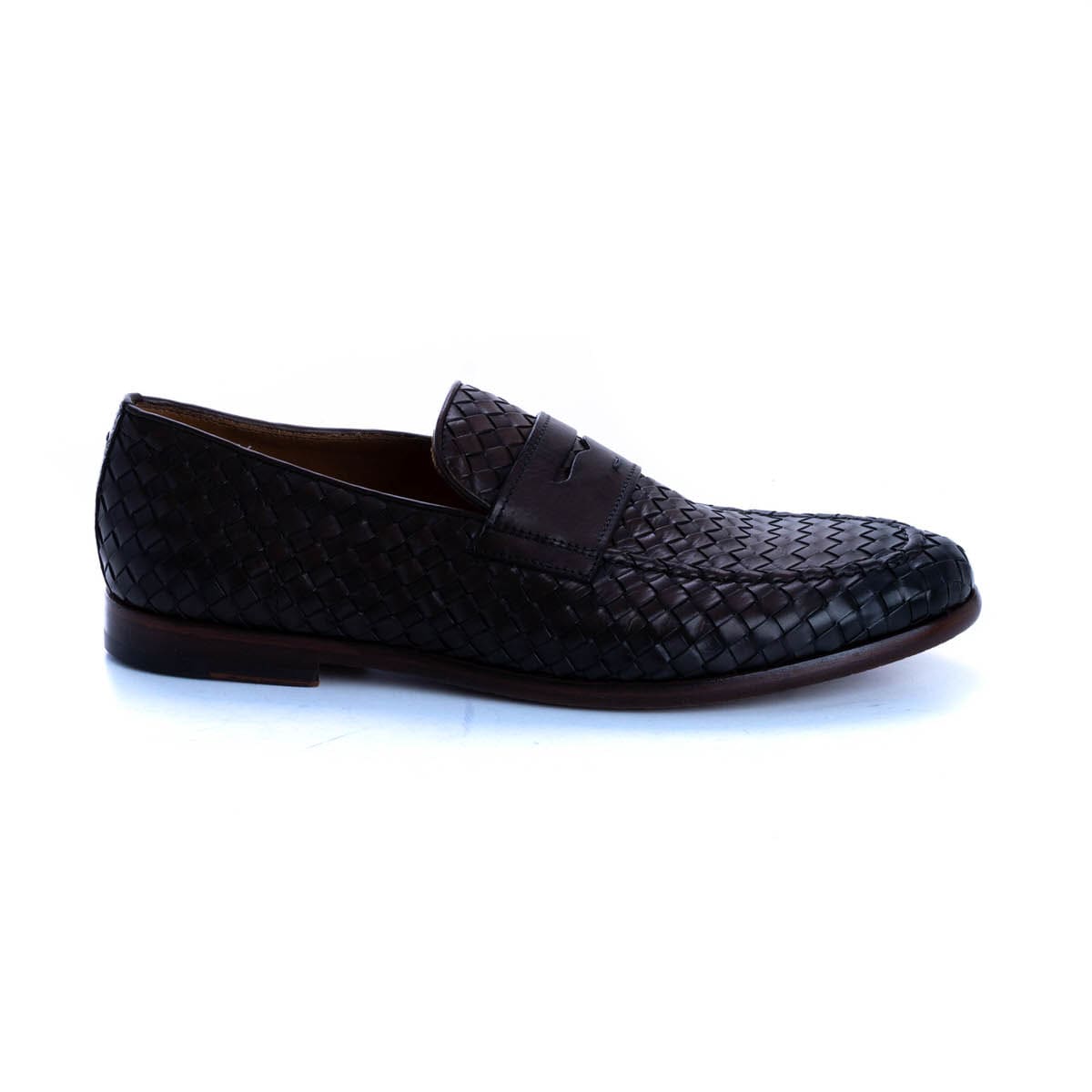 Doucal's Doucals Woven Leather Loafers