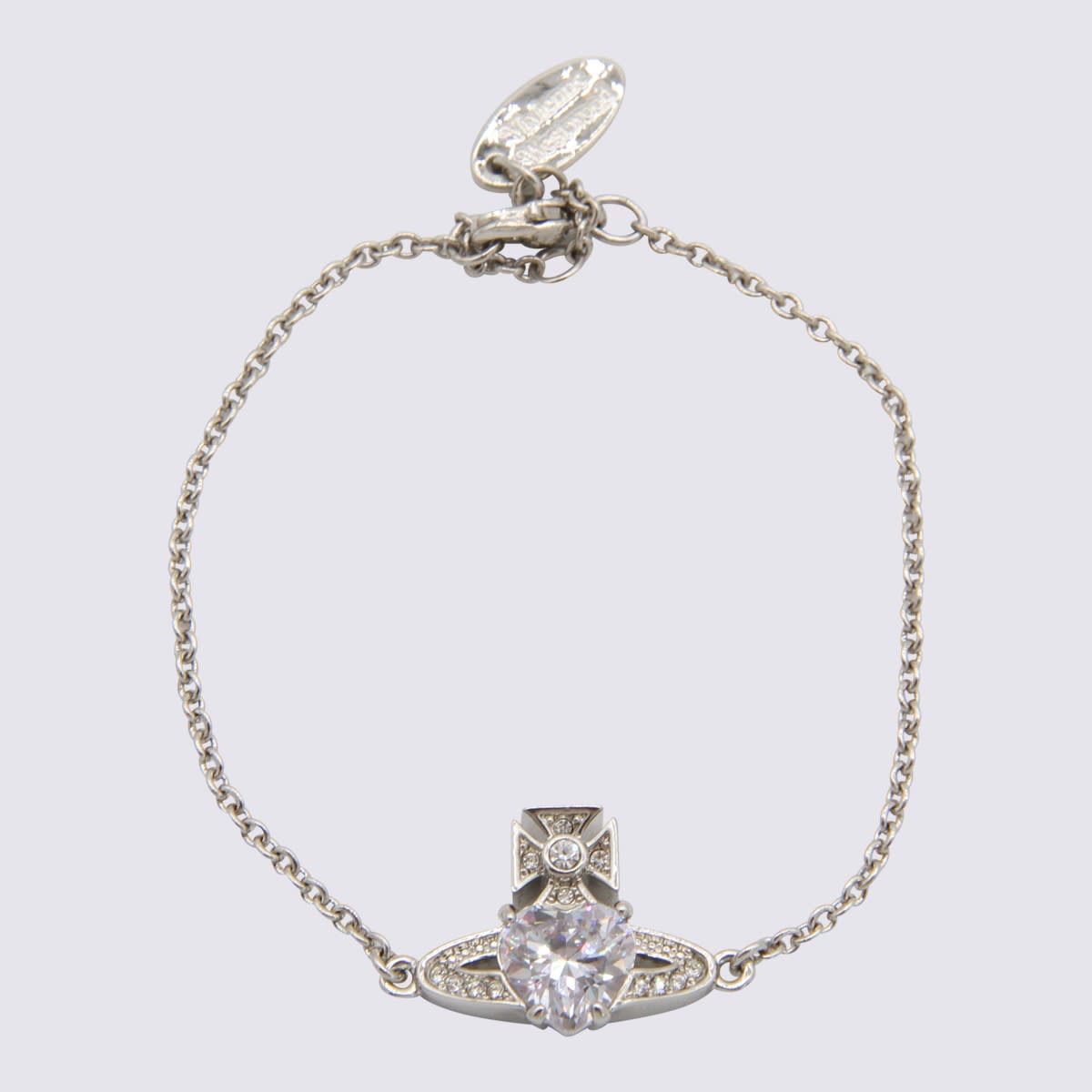 Vivienne Westwood Platinum Brass Bracelet