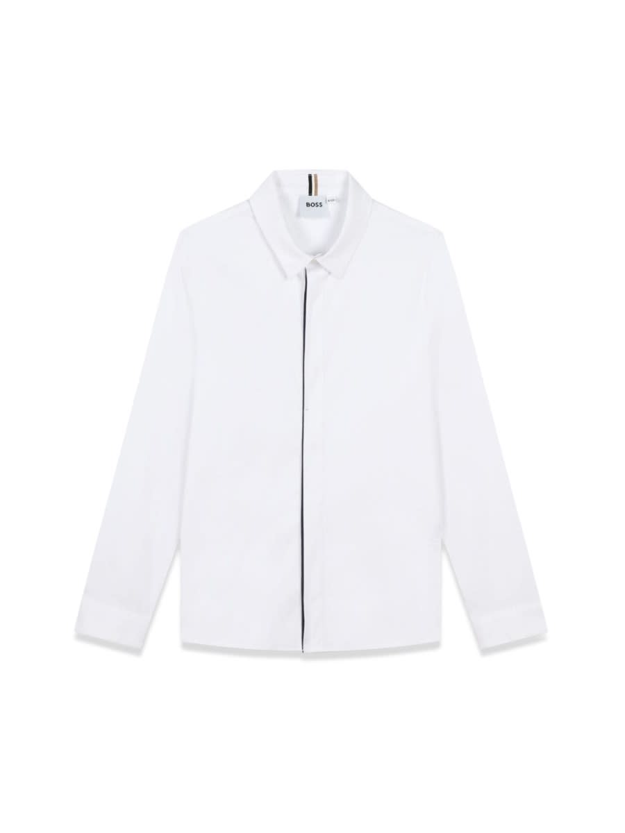 Hugo Boss Shirt M/l In White