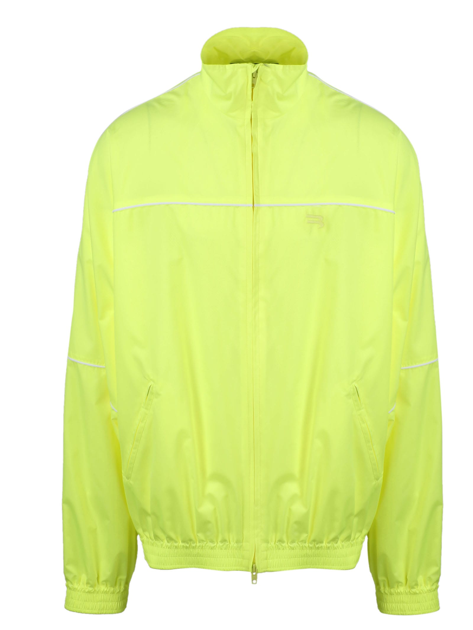 Balenciaga Fluorescent Track Jacket In Yellow