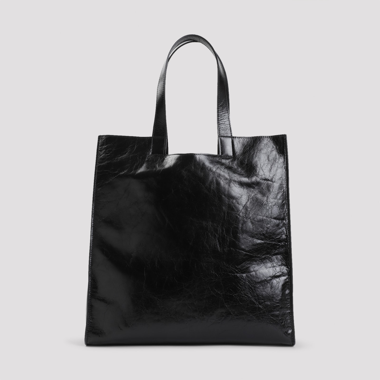 Shop Bally Tote In O Black