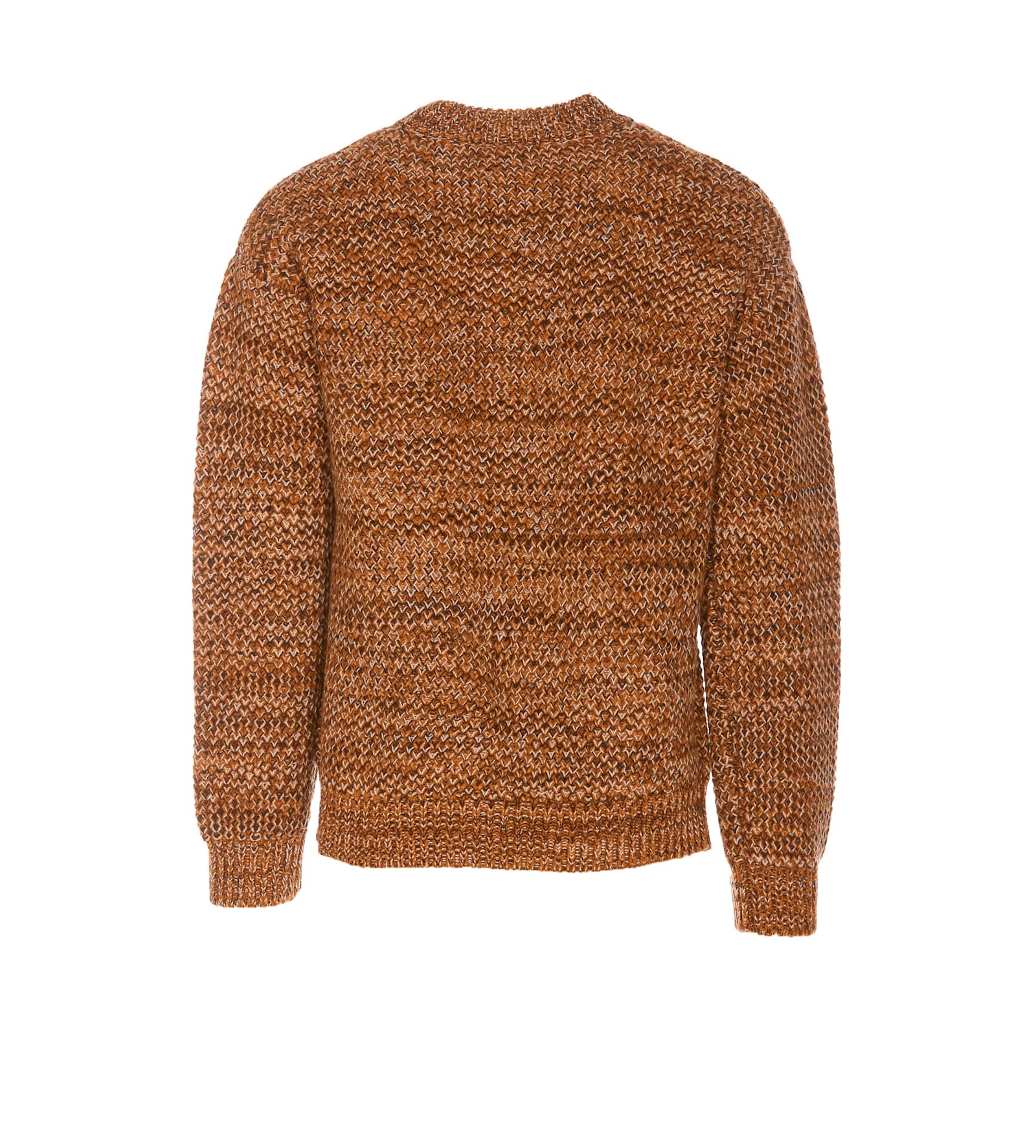 Shop Drôle De Monsieur D Tresse Sweater In Brown