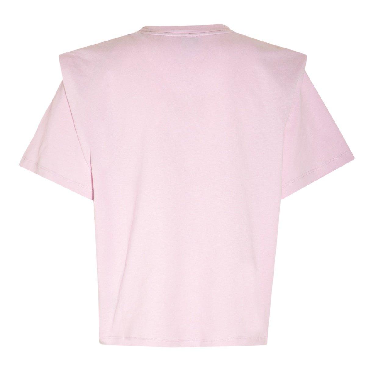 Shop Isabel Marant Layered Crewneck T-shirt In Pink