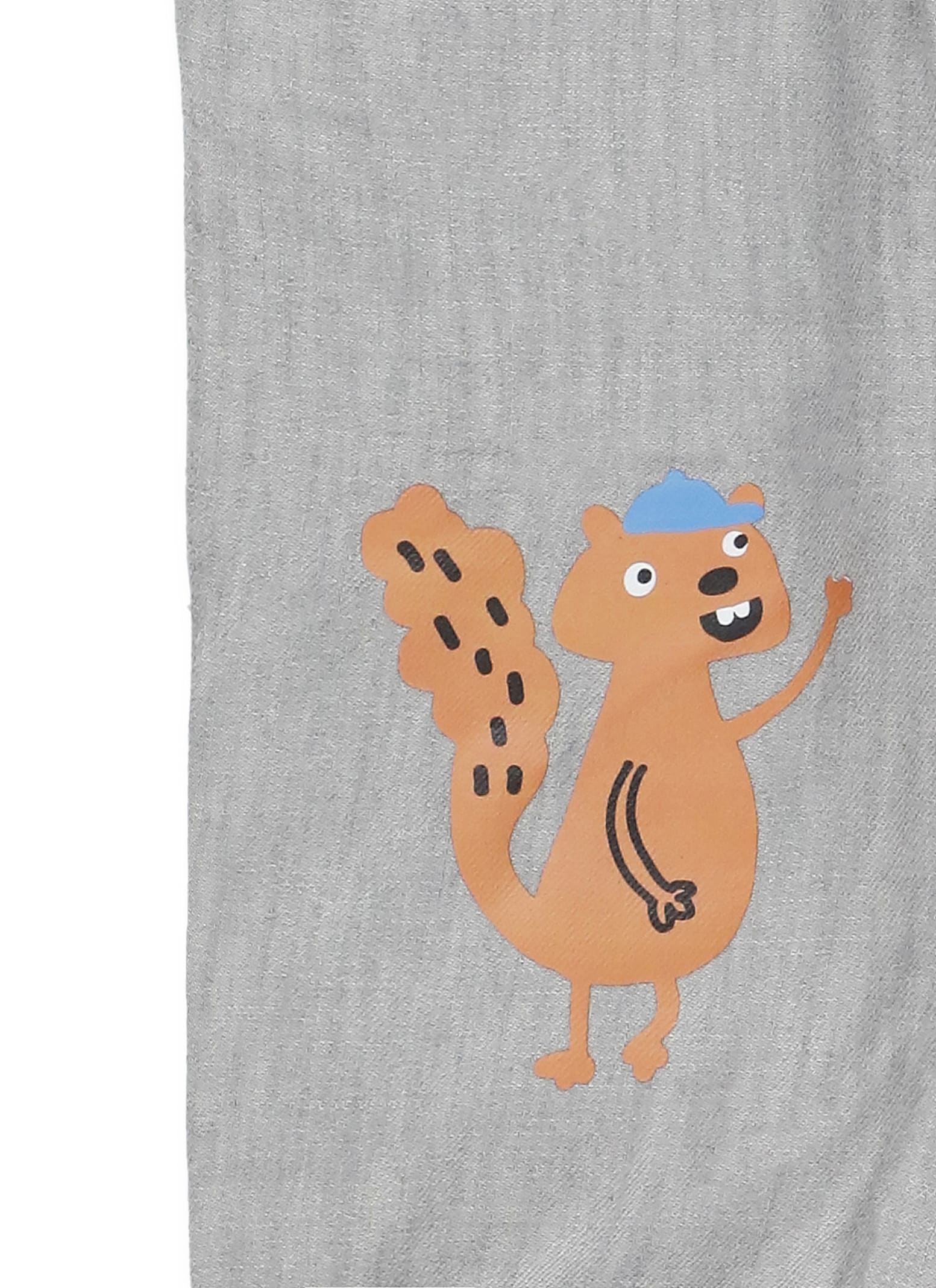 Stella Mccartney Cotton Pants In Gray