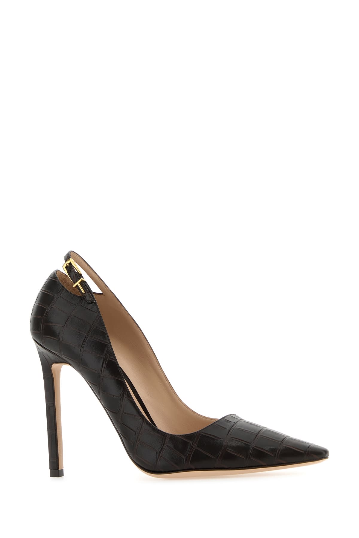 Shop Tom Ford Scarpe Con Tacco In Espresso