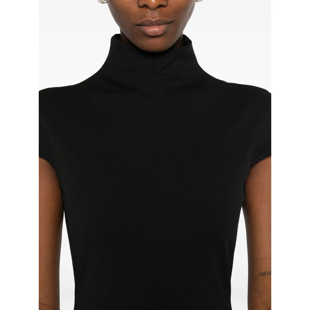 Solace London Dress In Black