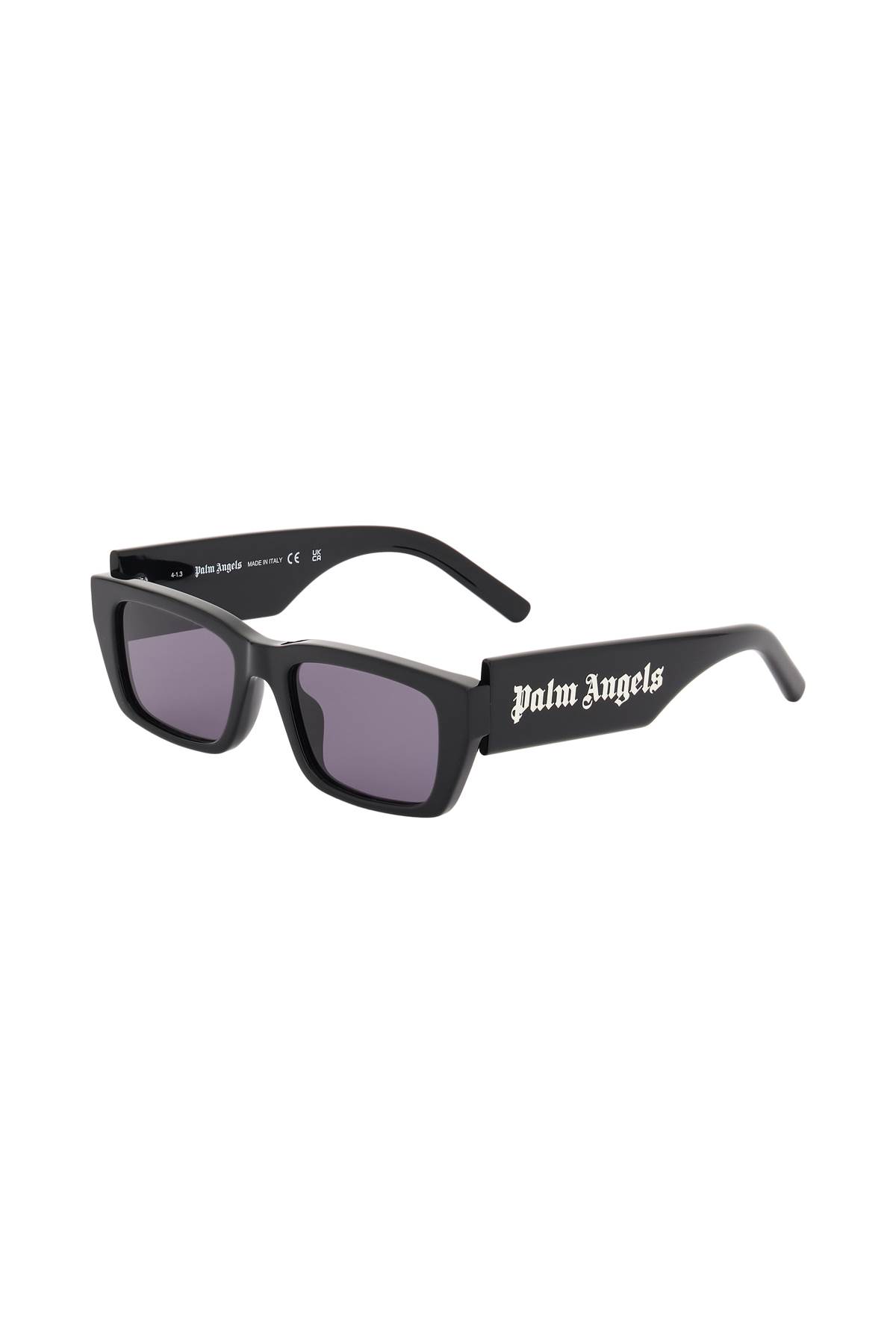 Palm Angels Palm Rectangle-frame Sunglasses In Black Dark Grey (black)