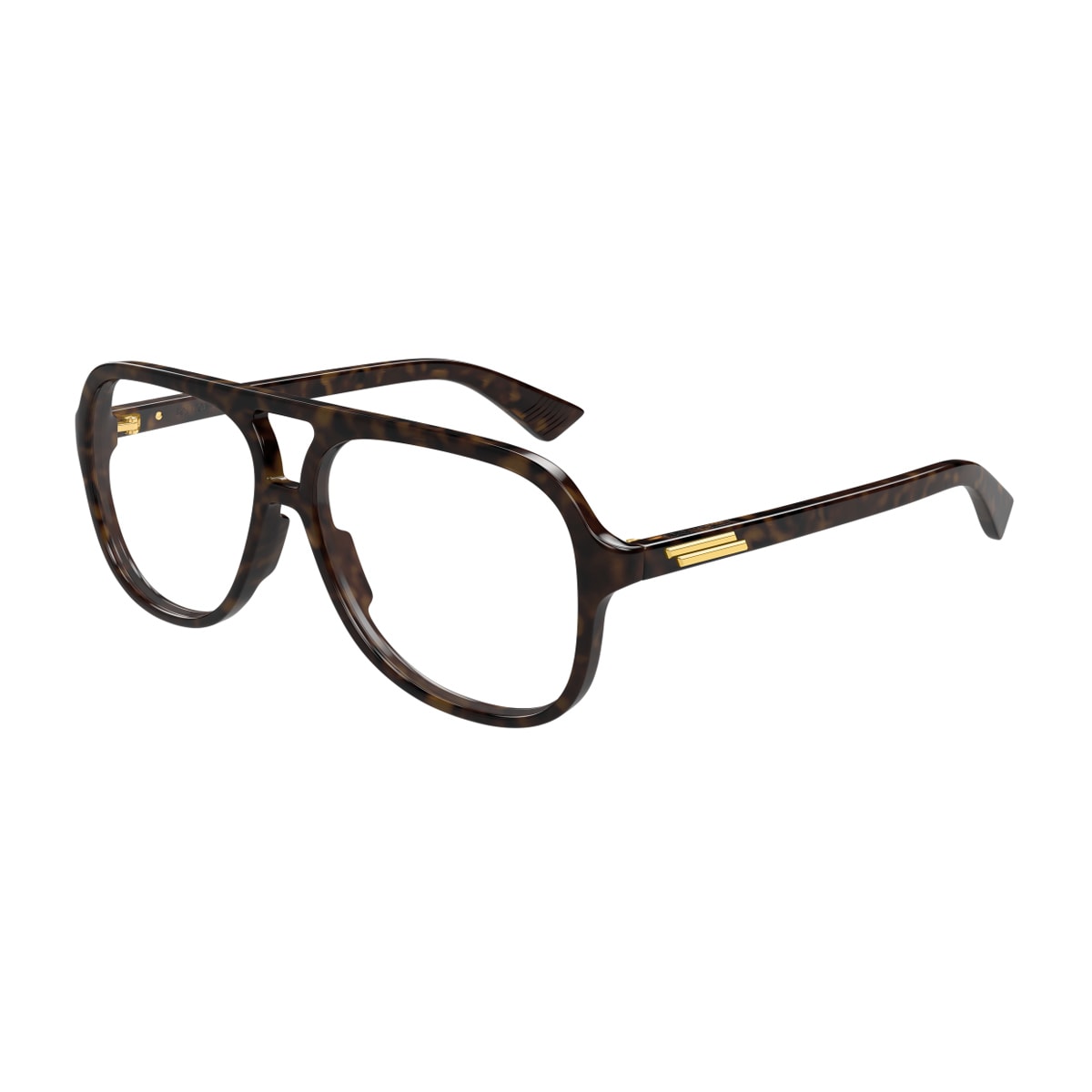 Bottega Veneta Bv1417o Linea Ribbon 002 Havana Glasses In Brown