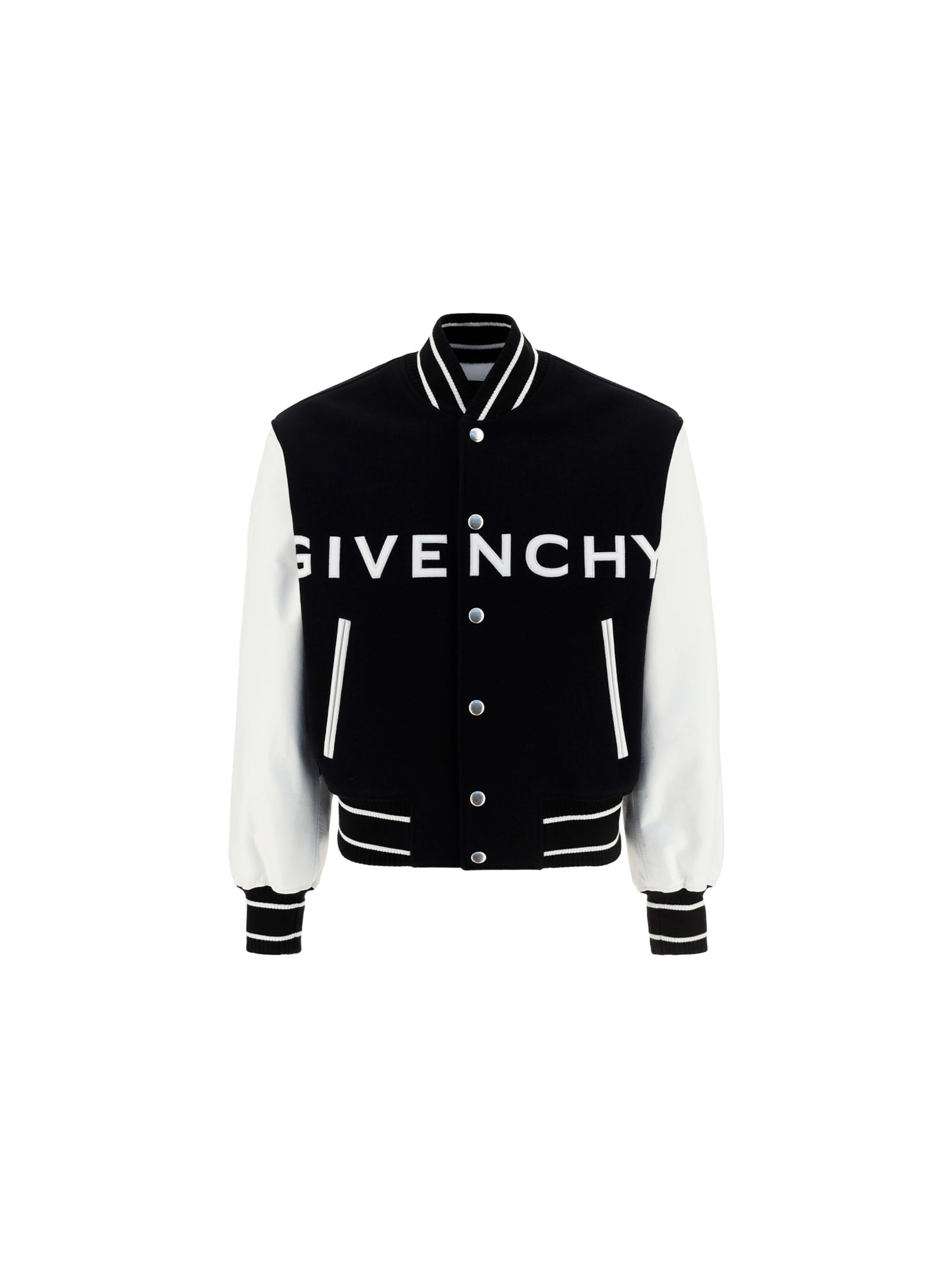 Shop Givenchy Bomber Jacket In Black