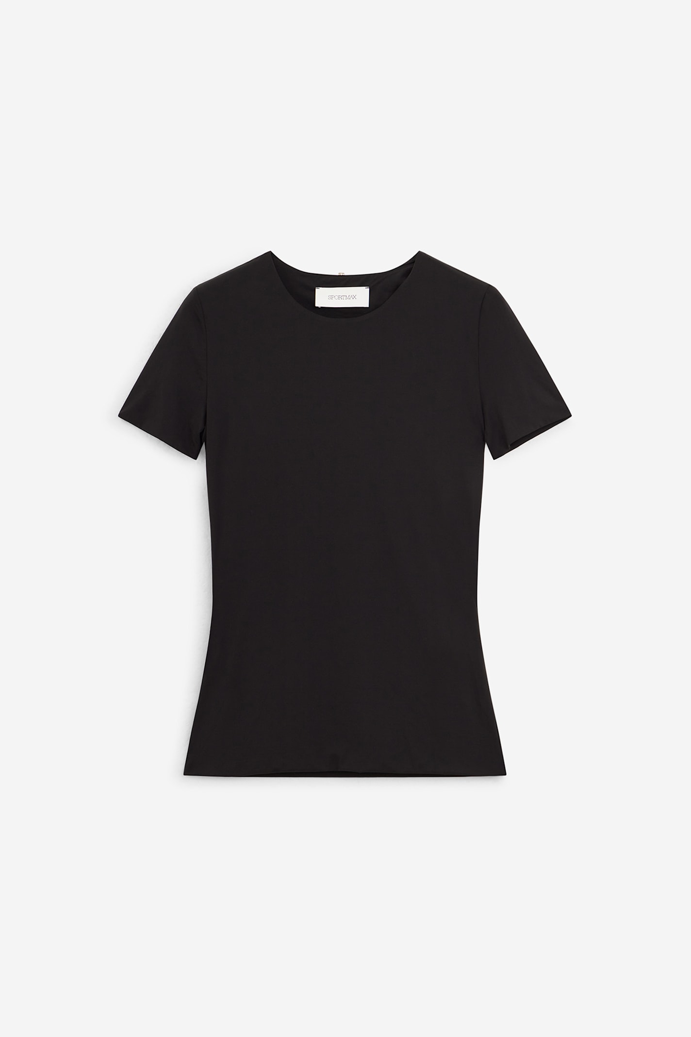 Sportmax Short-sleeved T-shirt In Black