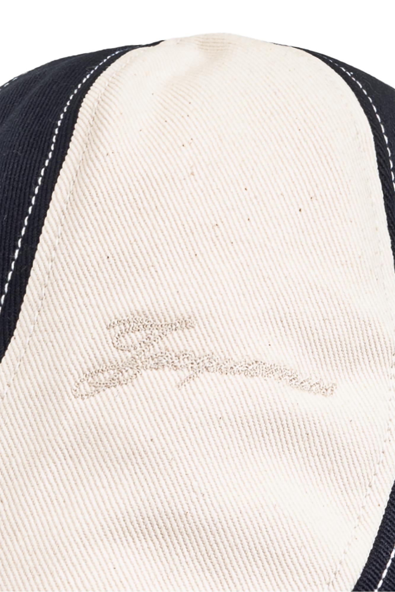 Jacquemus Hat With Logo In Blue