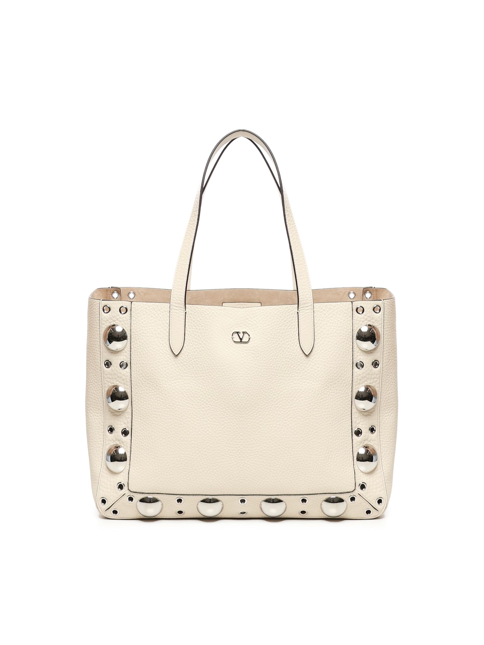 Valentino Garavani Nellcôte Medium Tote Bag In Grained Calfskin