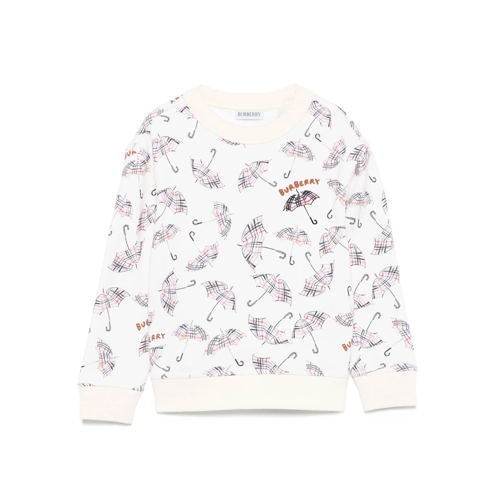 Burberry Sweater In White