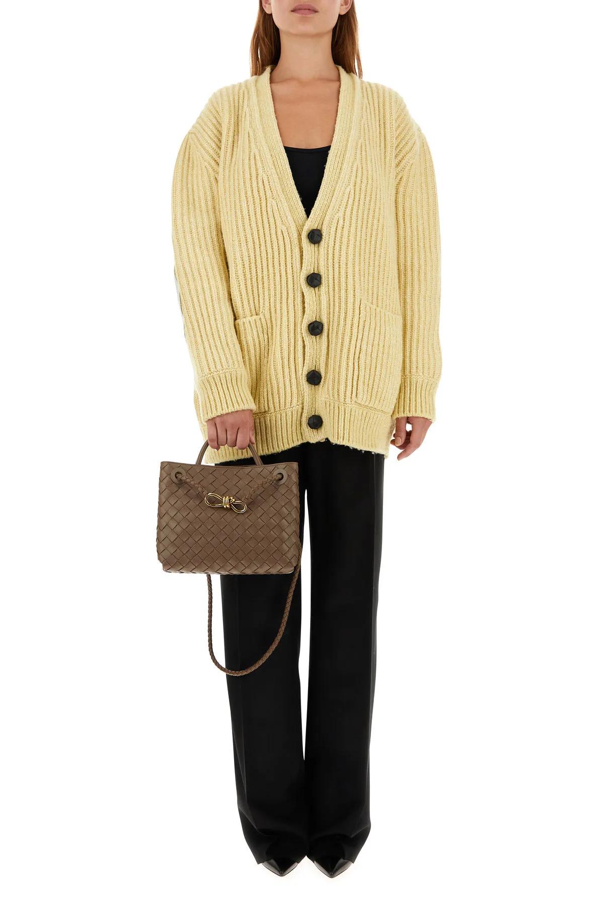 Bottega Veneta Black Wool Pants In Black