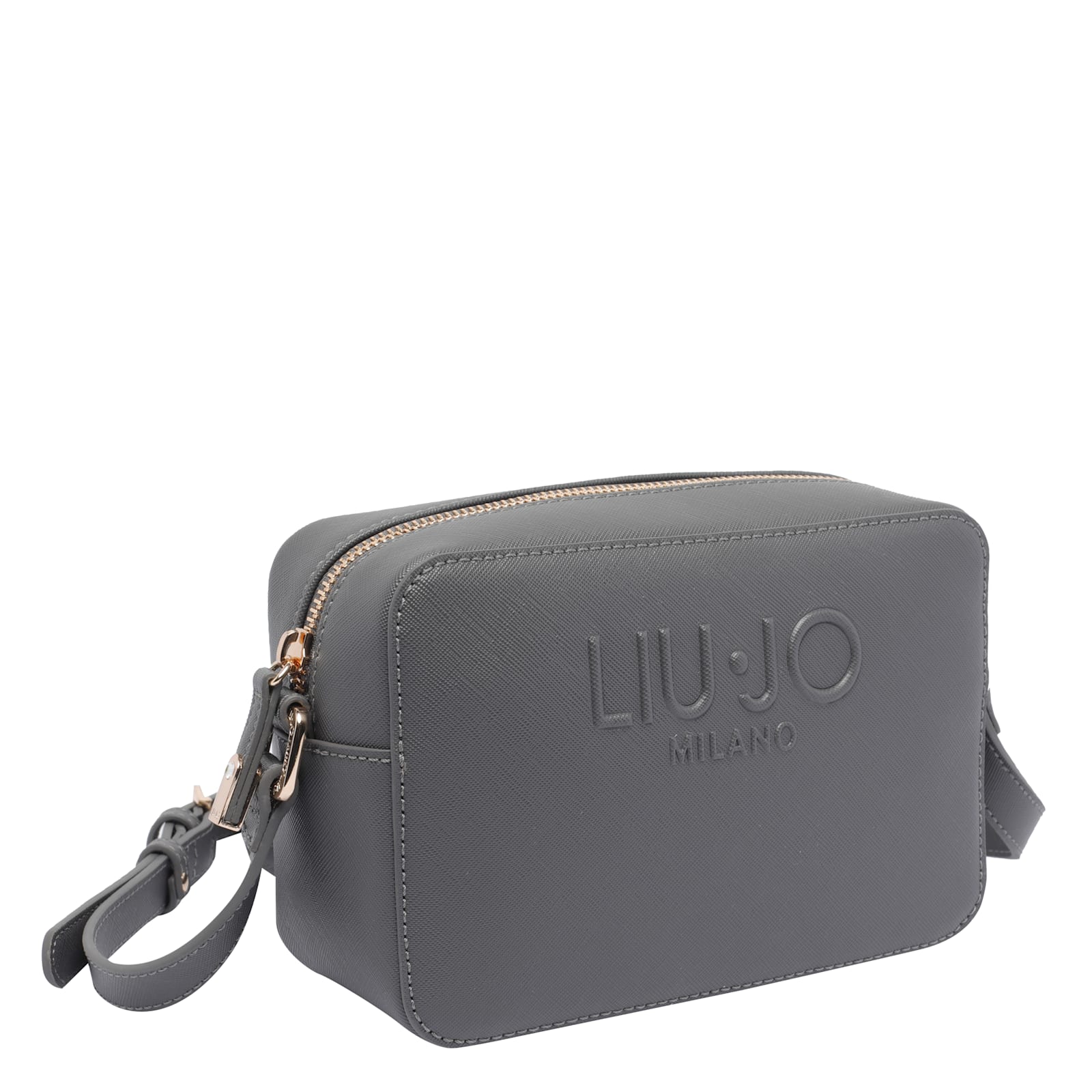 Liu •jo Versatile Shoulder Bag Adjustable Strap In Gray