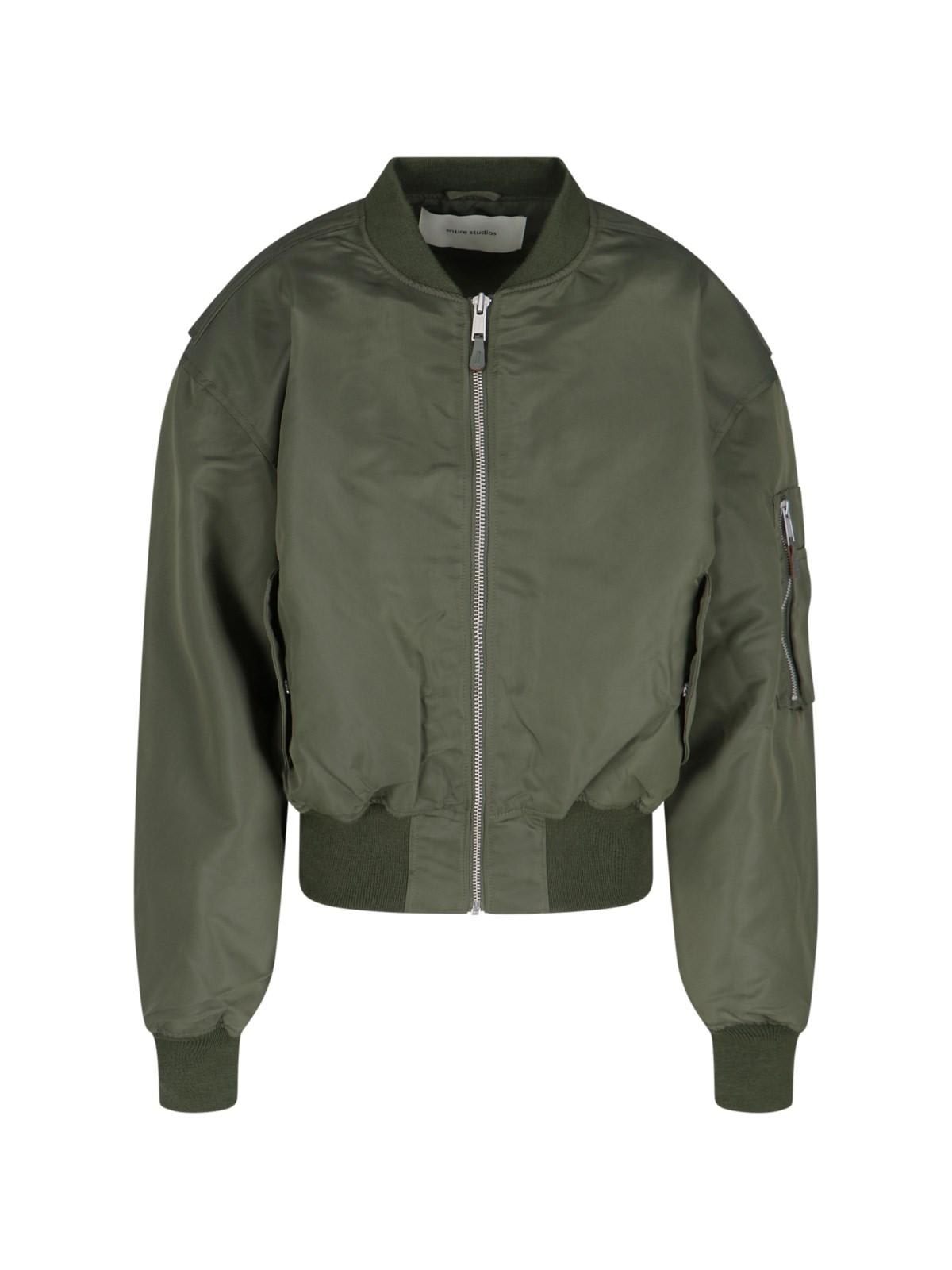 ENTIRE STUDIOS BROAD ZIP BOMBER JACKET