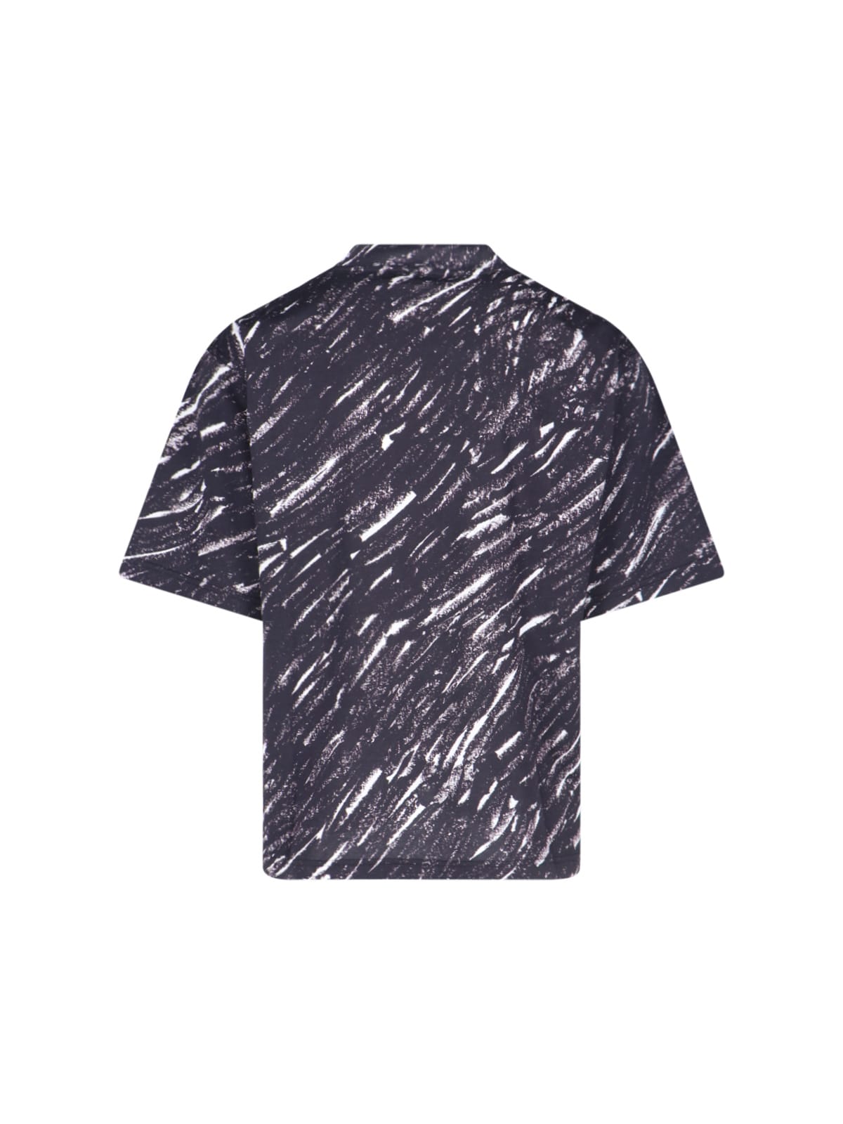 Shop Marni Printed T-shirt In Black