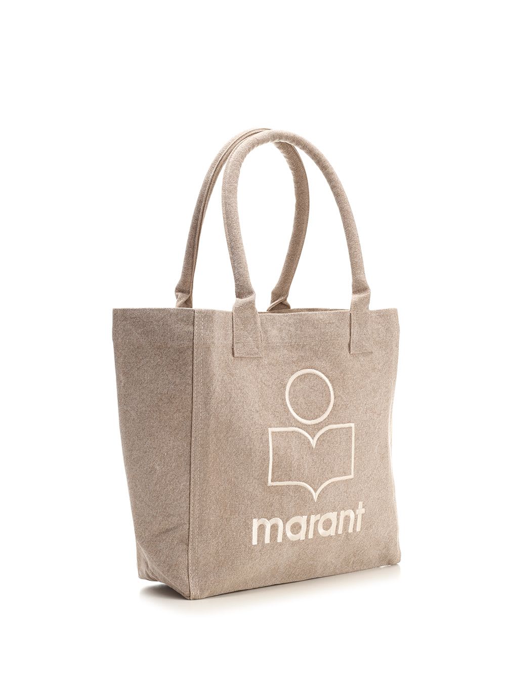 Isabel Marant Étoile Rectangular Top Handles Tote Bag In Neutral