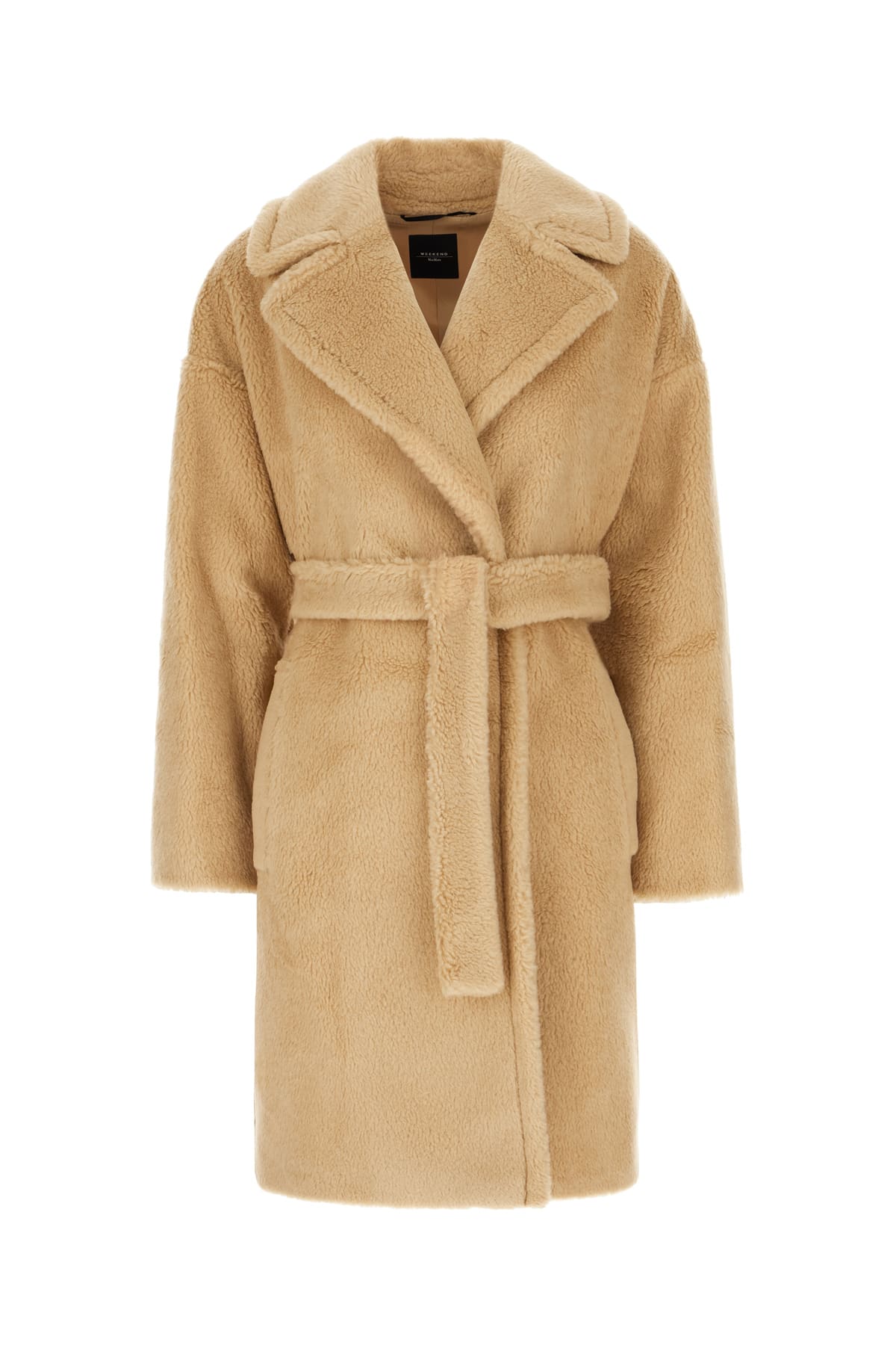 Sand Wool Blend Coat