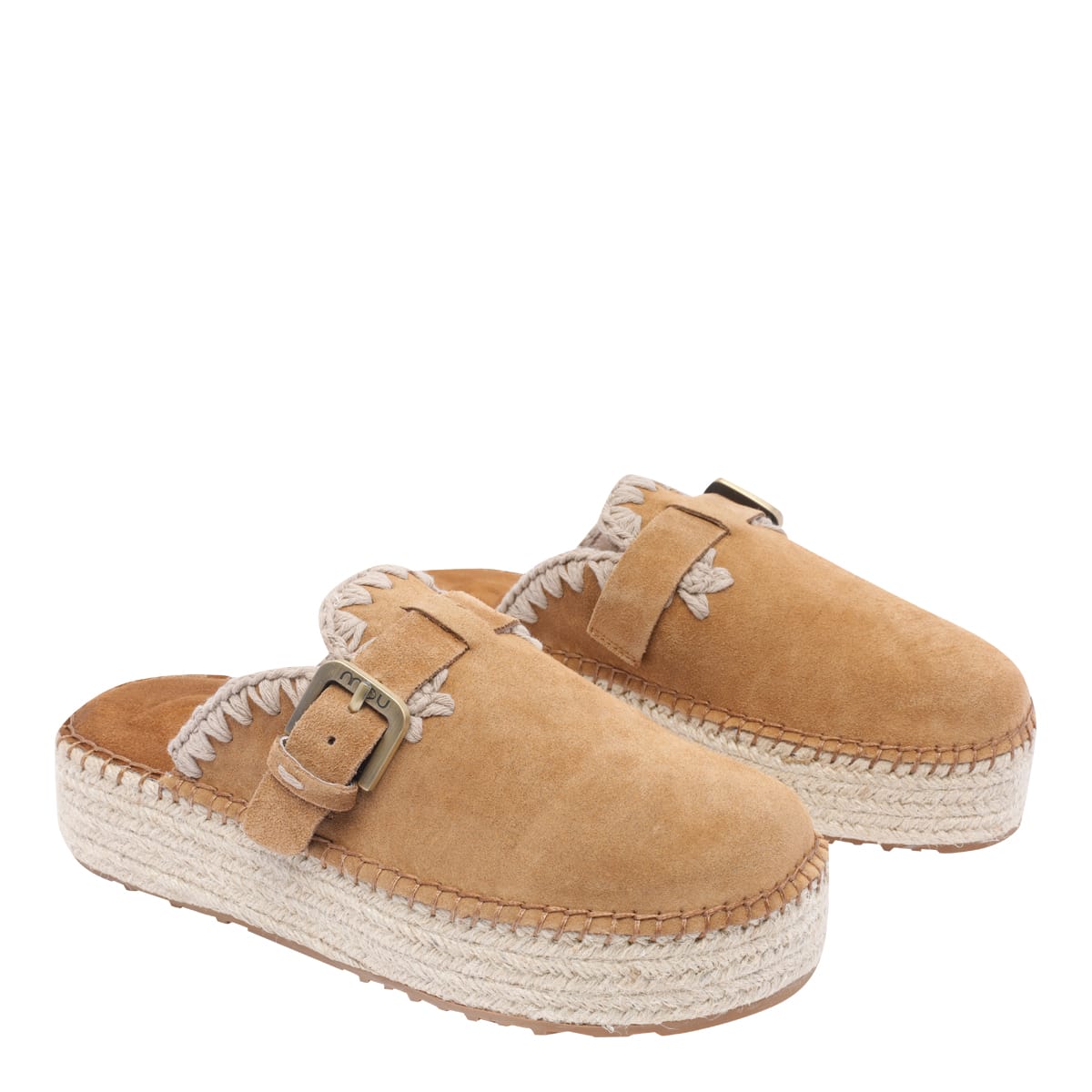 MOU JUTE SUEDE CLOG