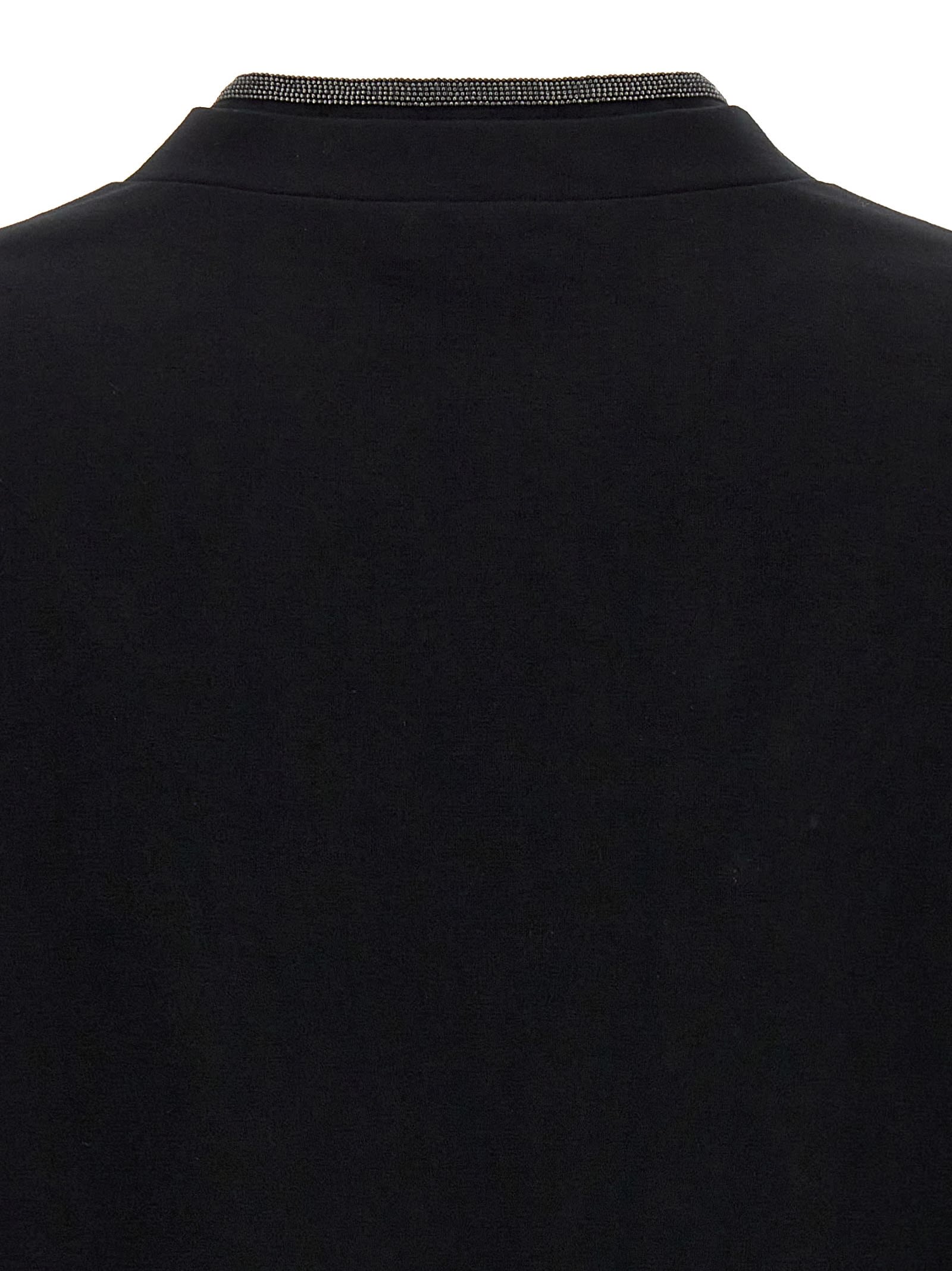 Shop Brunello Cucinelli Monile T-shirt In Black