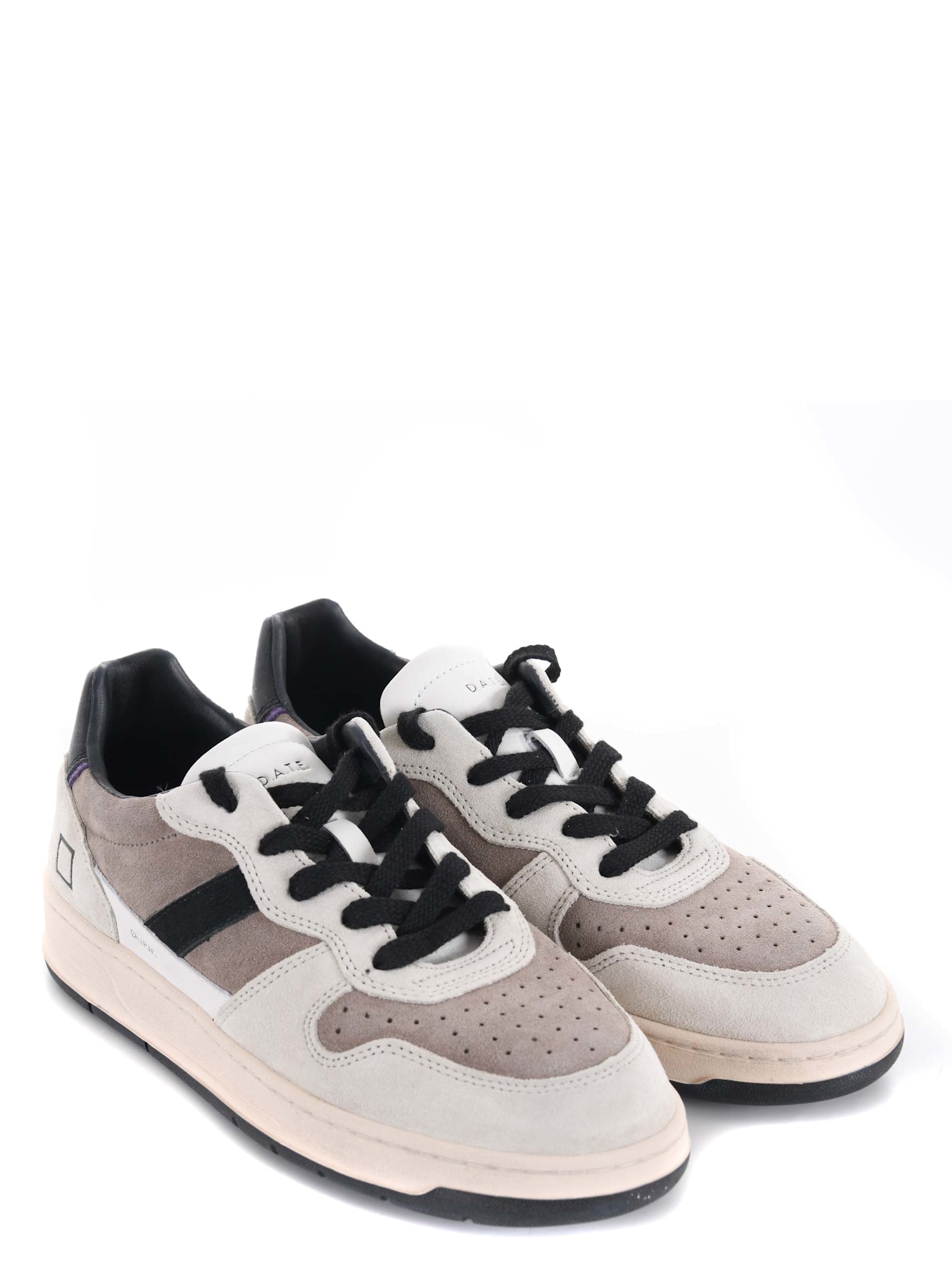 Shop Date Mens D.a.t.e. Sneakers In Tortora/nero