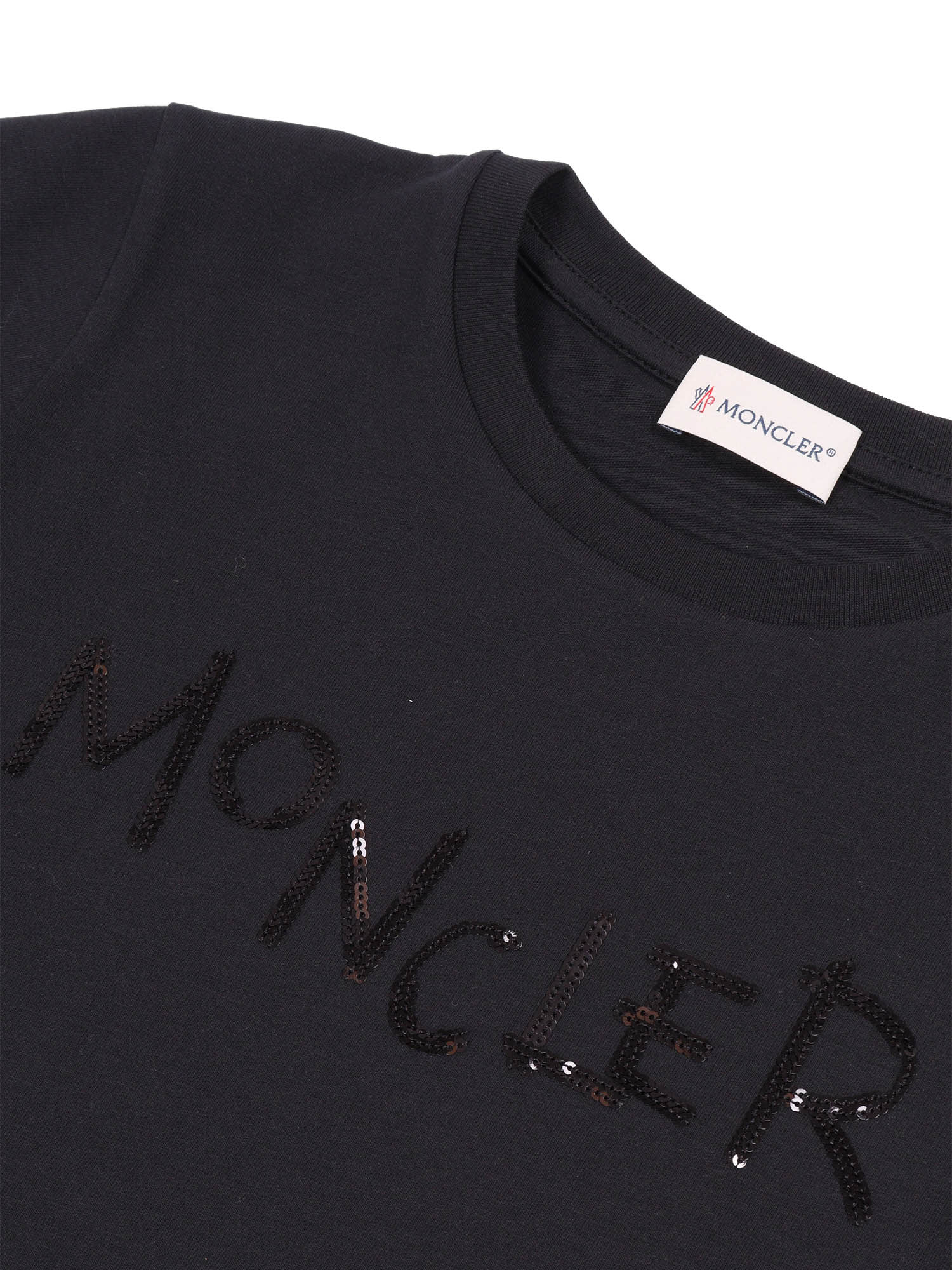 Moncler Ss T-shirt In Black