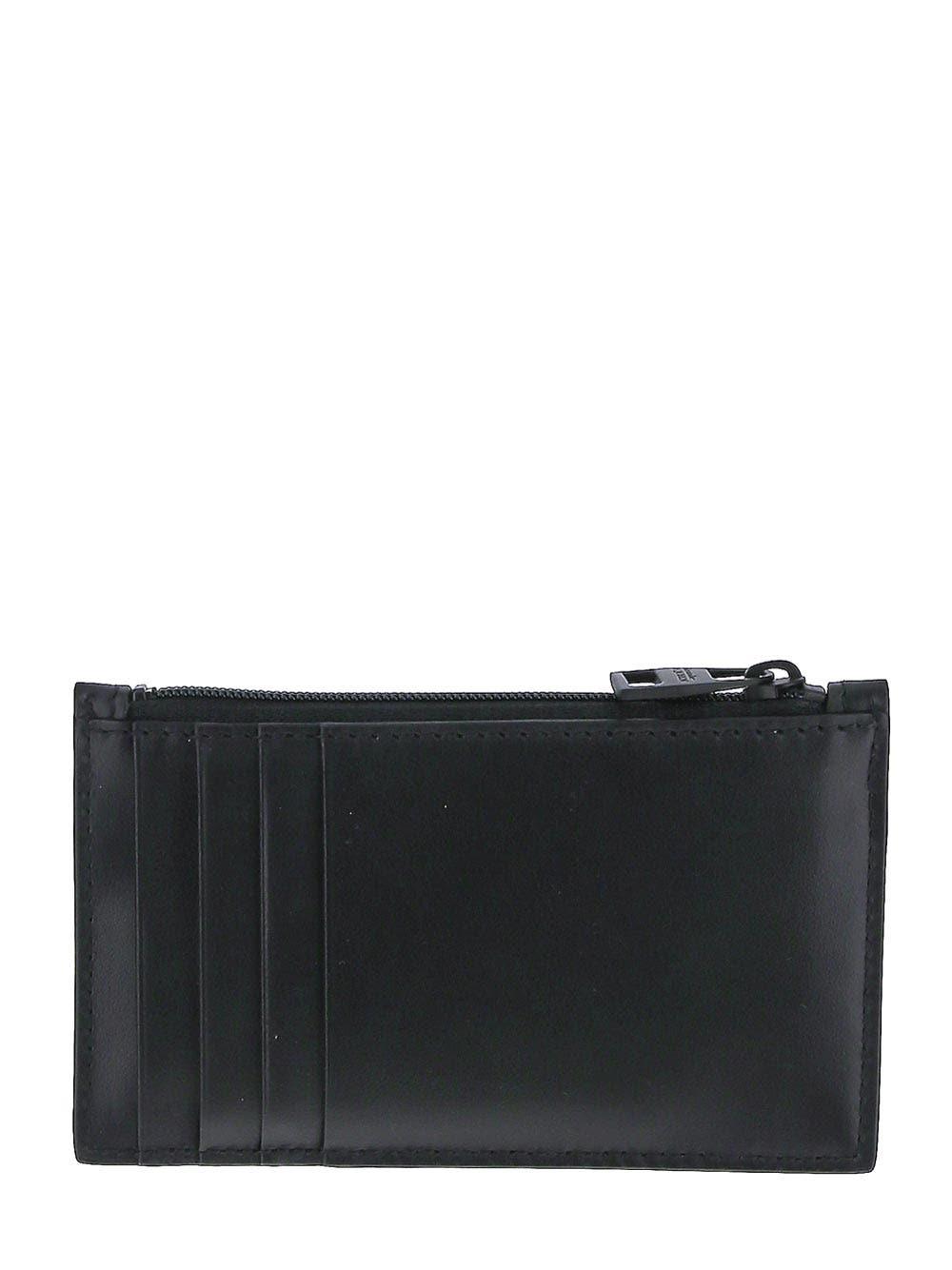 Shop Alexander Mcqueen Black Graffiti Card Case