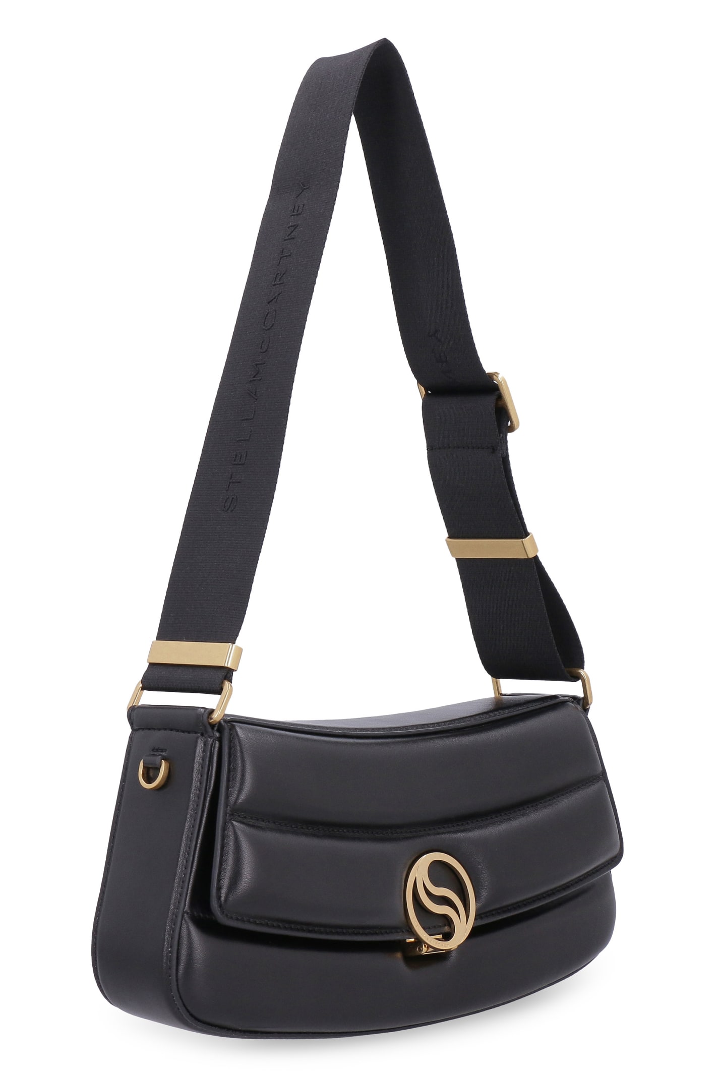 Stella Mccartney S-wave Shoulder Bag In 1000