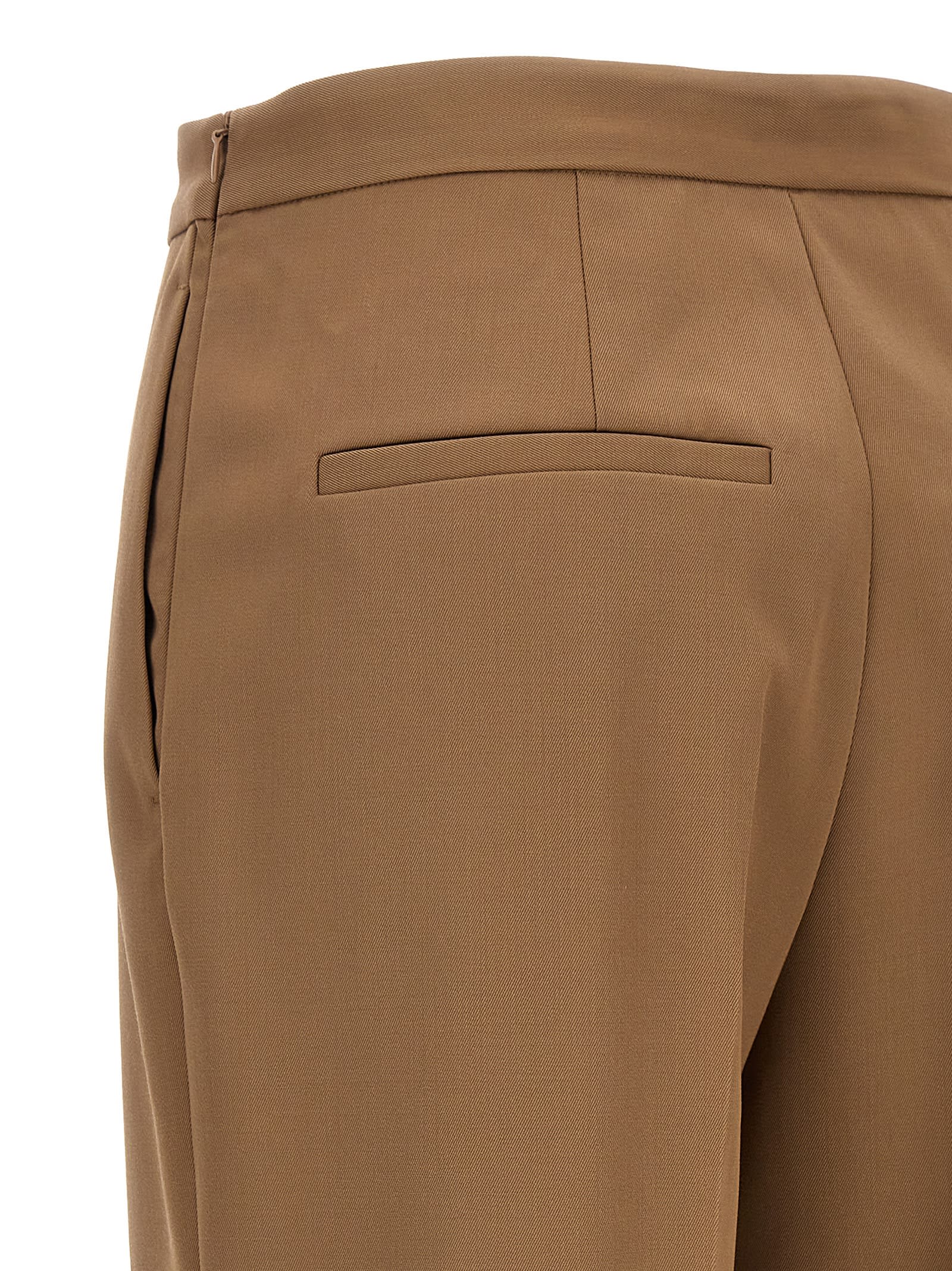 Shop Dries Van Noten Prati Pants In Brown