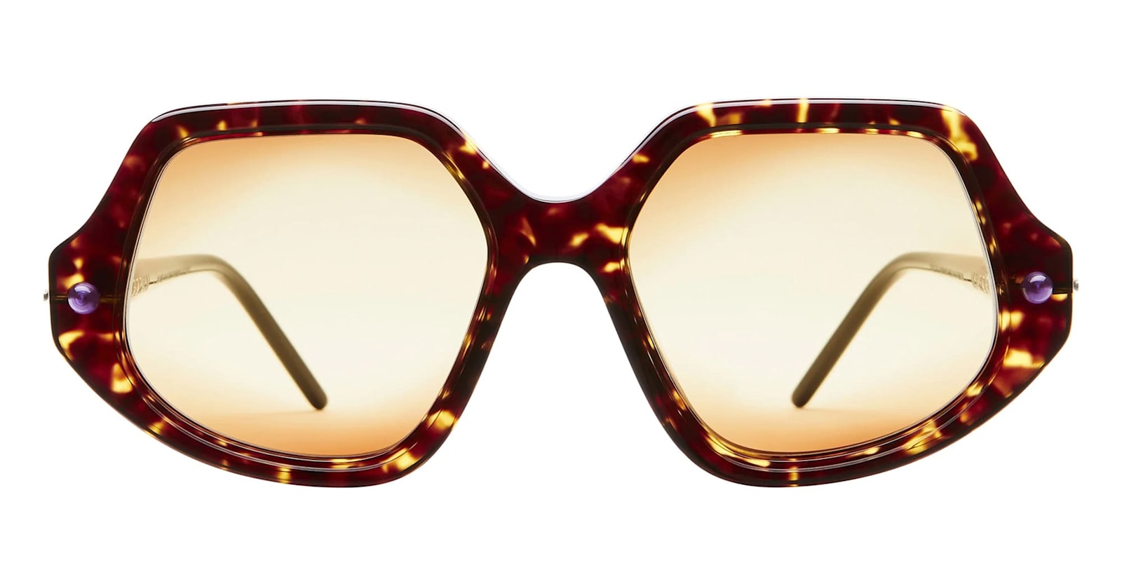 Kuboraum Mask P20 To - Tortoise Sunglasses In Brown