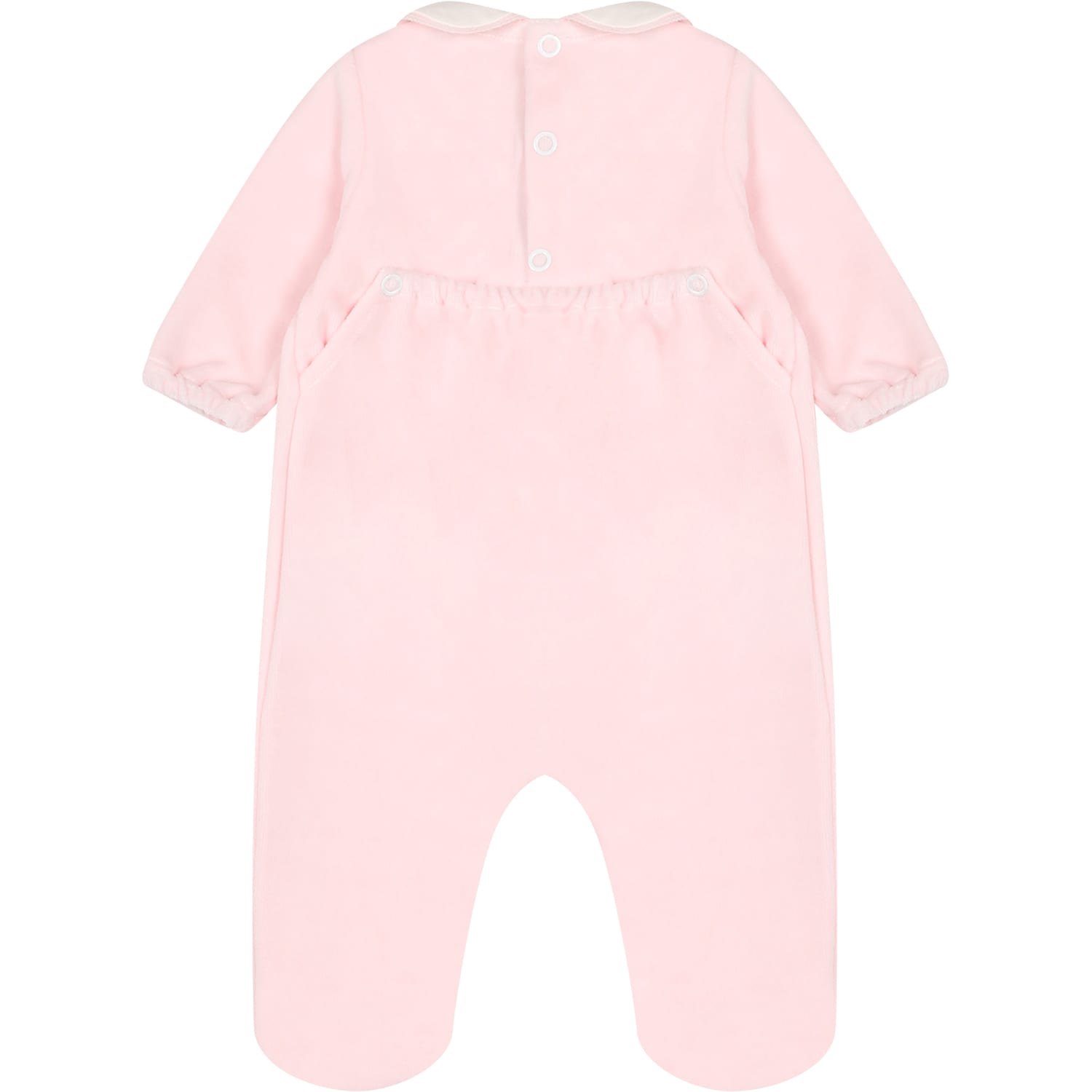 Shop Little Bear Pink Babygrow For Baby Girl