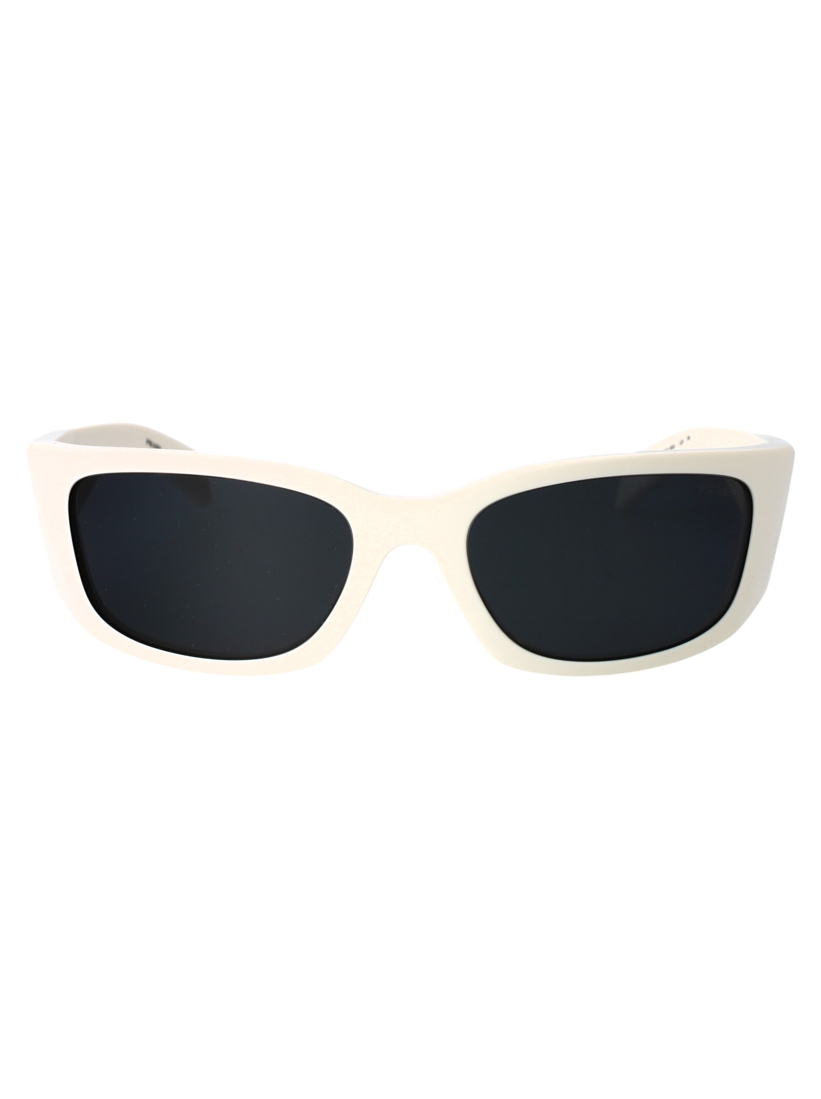 Shop Prada 0pr A14s Sunglasses In 1425s0 Talc