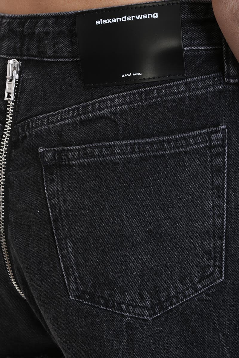 alexander wang bite zip shorts