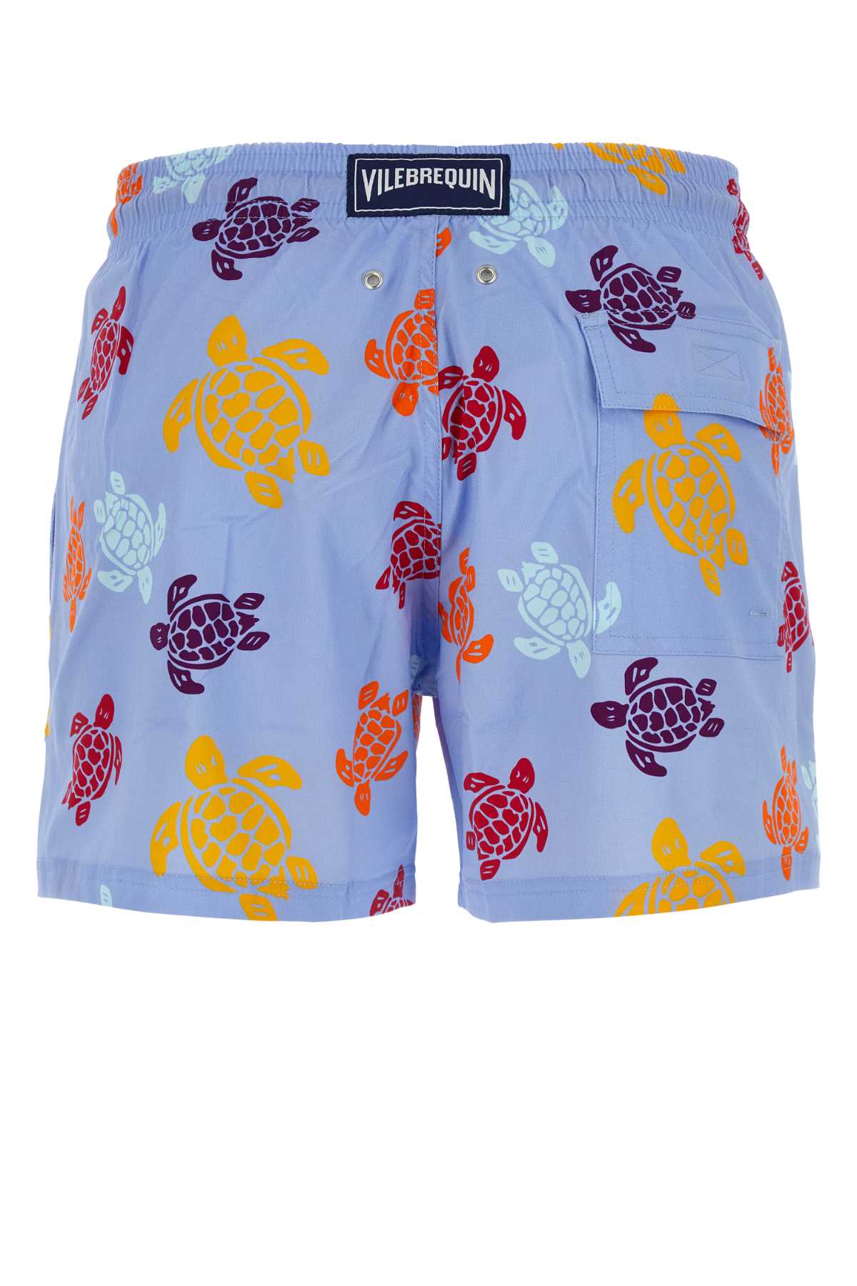 Shop Vilebrequin Printed Nylon Swimming Shorts In Fleurdelin