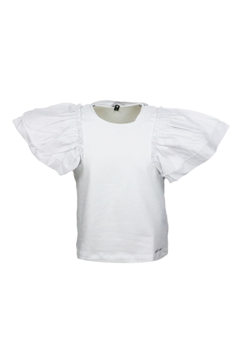 Monnalisa T-shirt In White