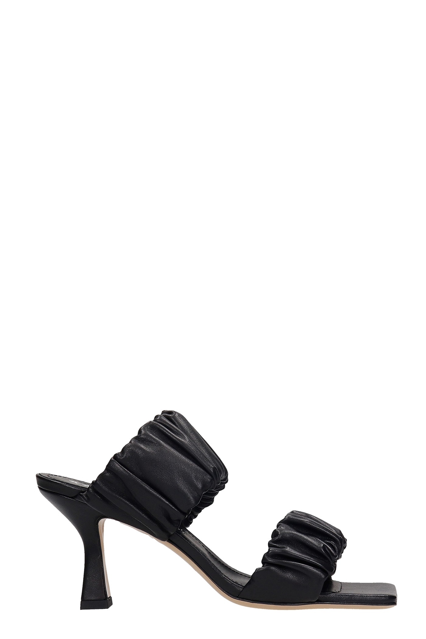 Marc Ellis Julia Sandals In Black Leather
